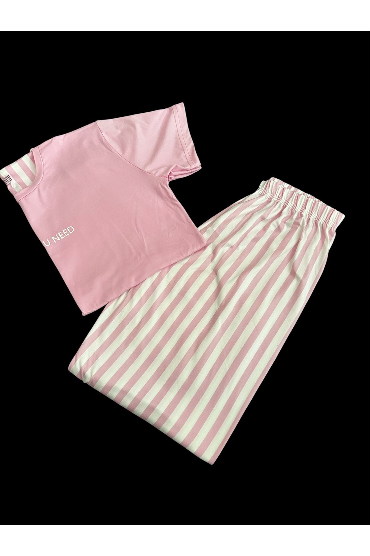 Lila Pijama Takımı