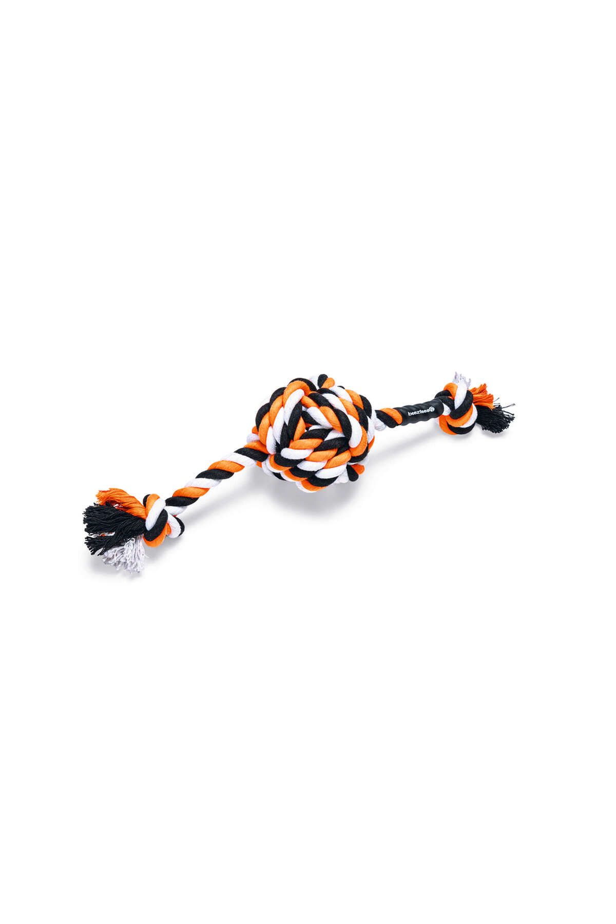 Beeztees Köpek Oyuncağı, Diş İpinden Top ve İpi, 34x10x9cm, 255gr SVLRS