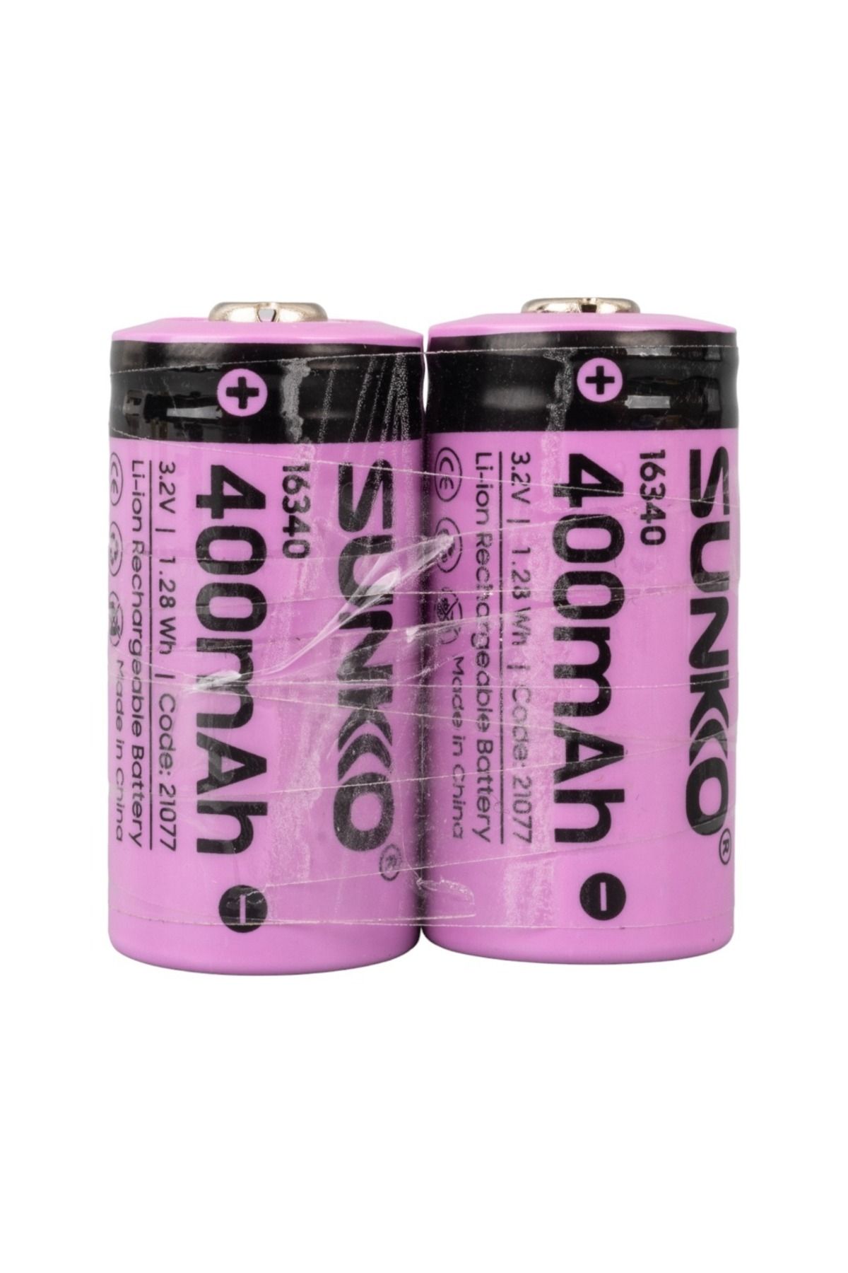 Emperium SUNKKO IFR 3.2 VOLT 400 MAH 16340 ŞARJ EDİLEBİLİR PİL (TEKLİ) (5122)