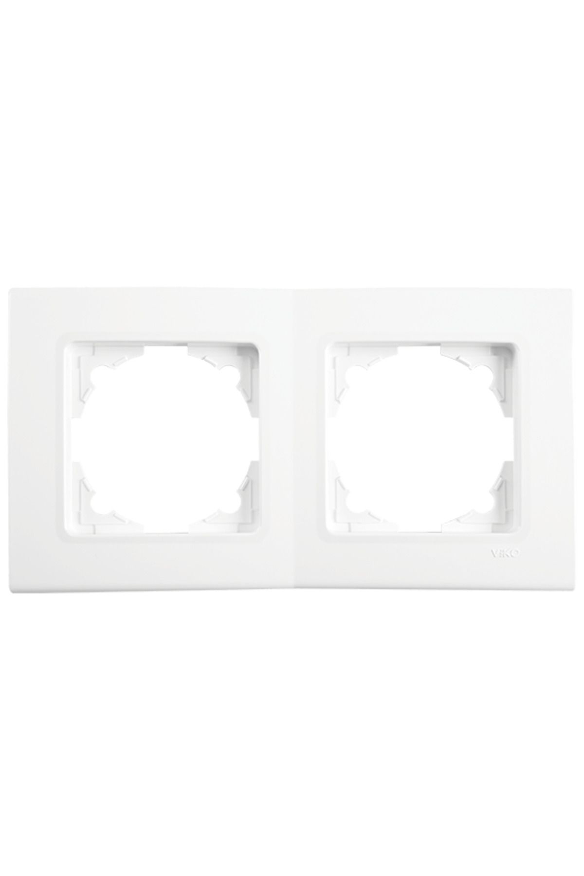 Ledarmy-Karen 2-Piece White Socket Frame Stylish and Practical Frame 1