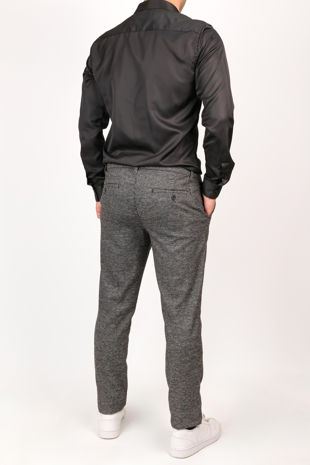 EXPIER Erkek Slim Fit Dar Kesim Chino Düz Paça Siyah Pantolon - Fiyatı ...