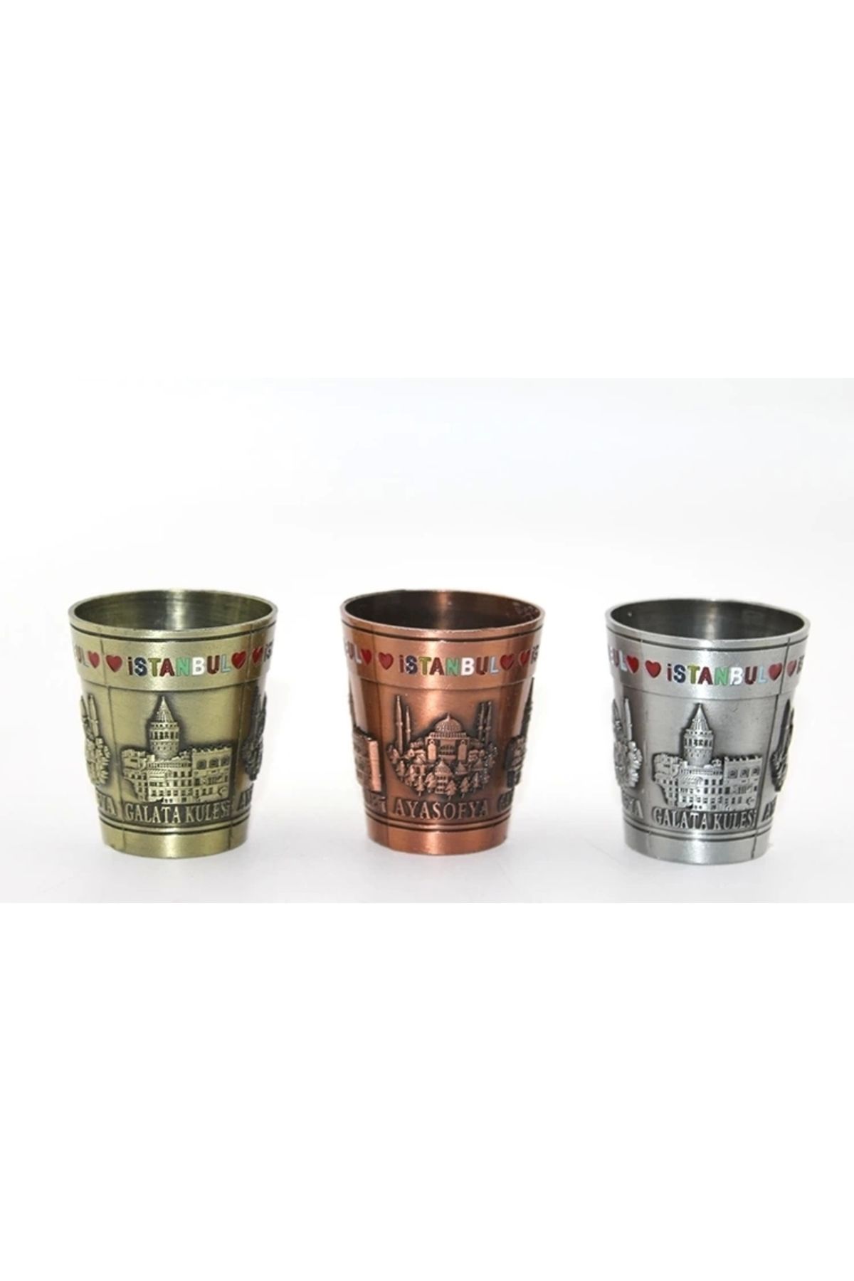 STOREMAX Metal İstanbul Yöresel Shot Bardak Alk3353