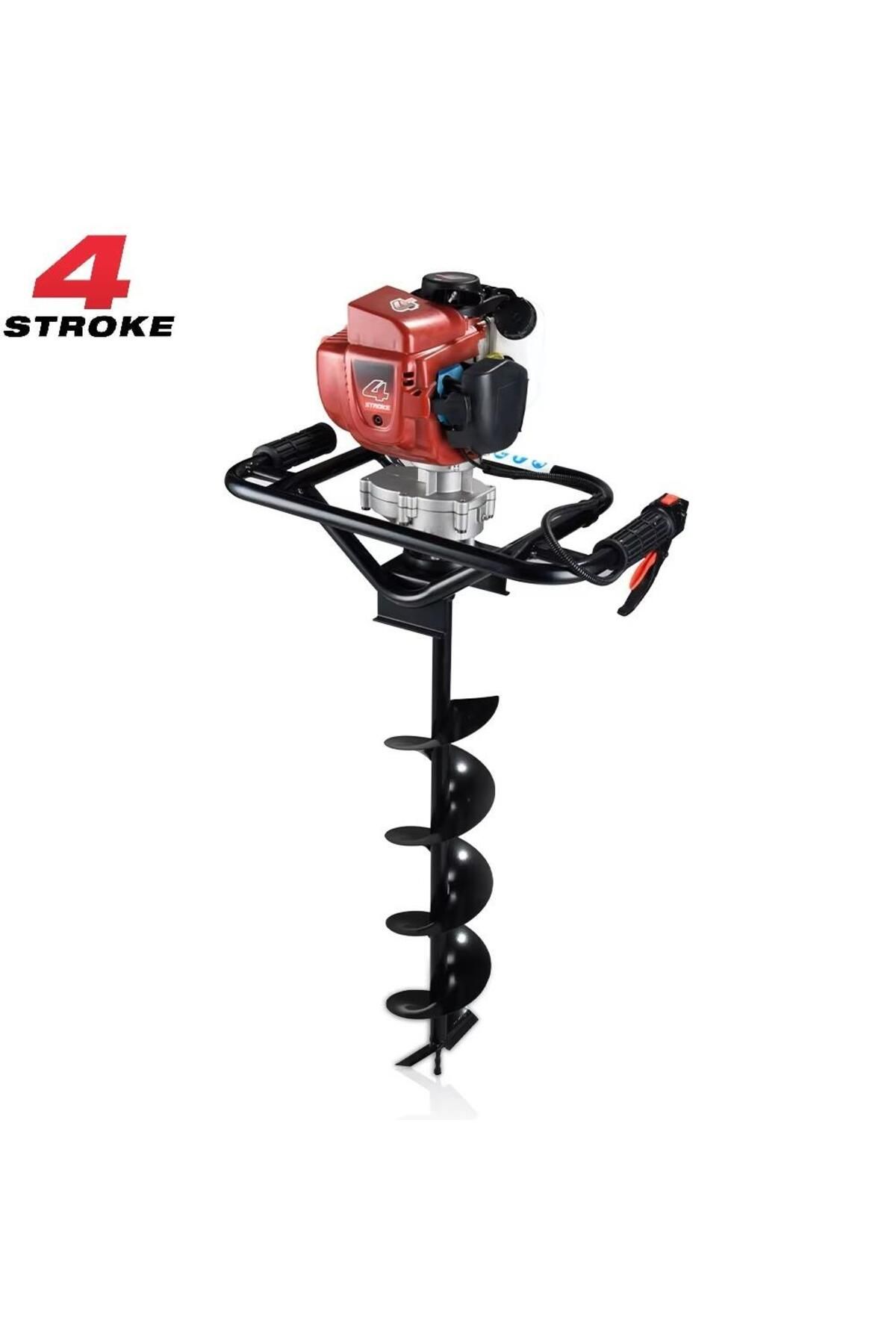 GARDENPRO GX50 Toprak Burgu Makinası 4 Zamanlı Motor 150 mm