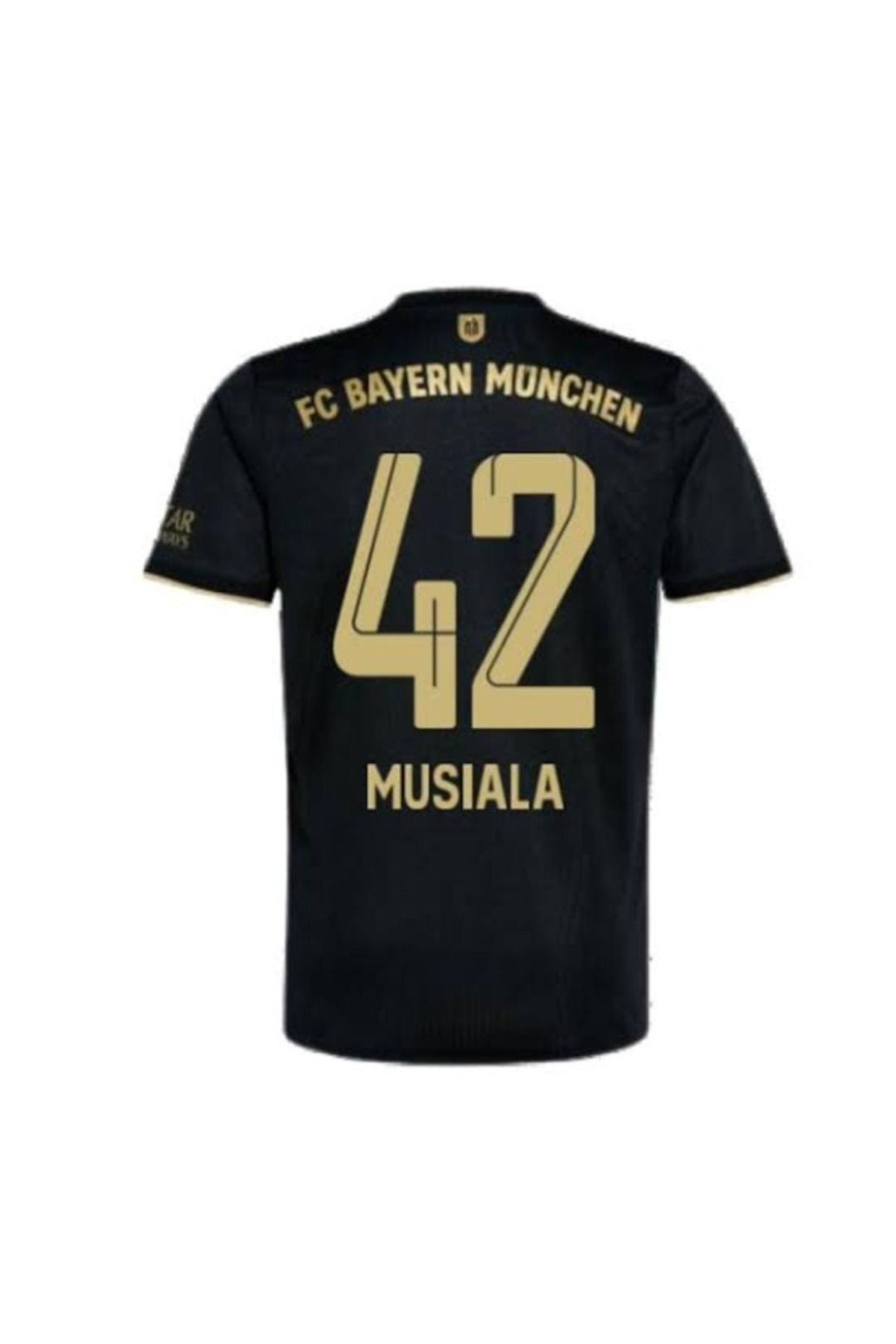 feriköy B.A.Y.E.R.N. M.Ü.N.İ.H 2023-24 JAMAL MUSİALA ÖZEL KONSEPT FORMASI ( BLACKGOLD)