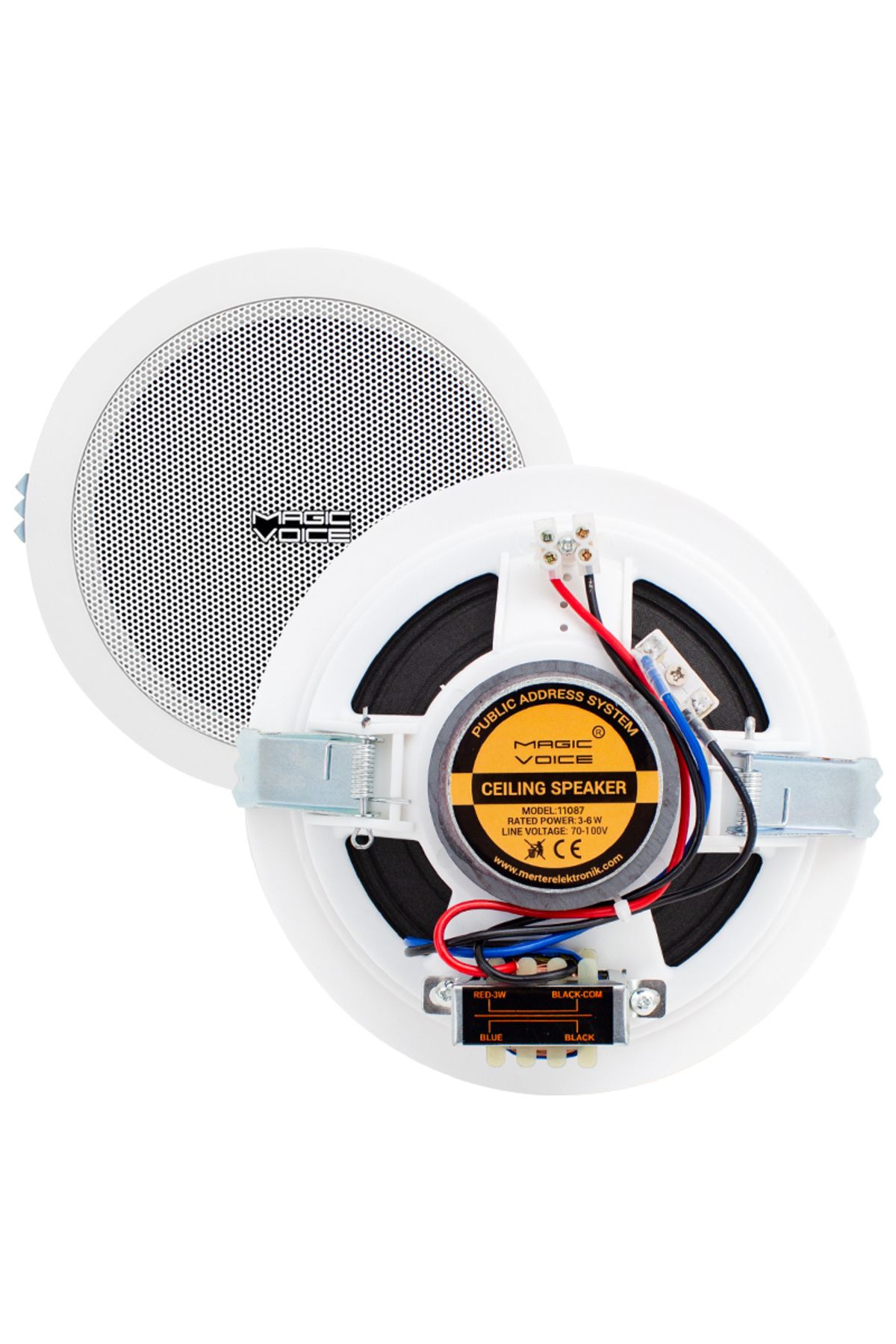 Emperium MV-11087 16 CM MAX 20W 100V ALÇIPAN HOPARLÖR TRAFOLU (5122)