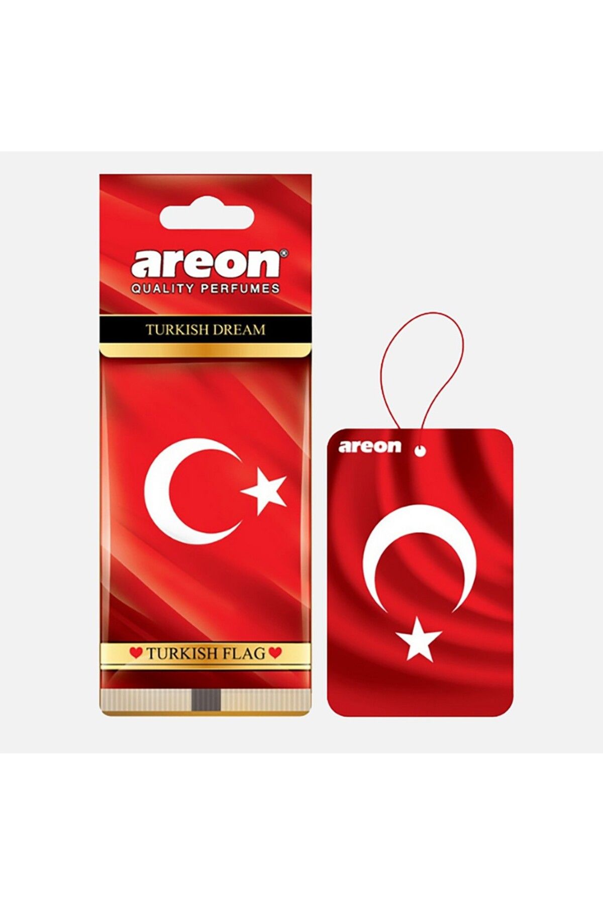 AREON X Türk Bayrağı Kaliteli Oto Kokusu