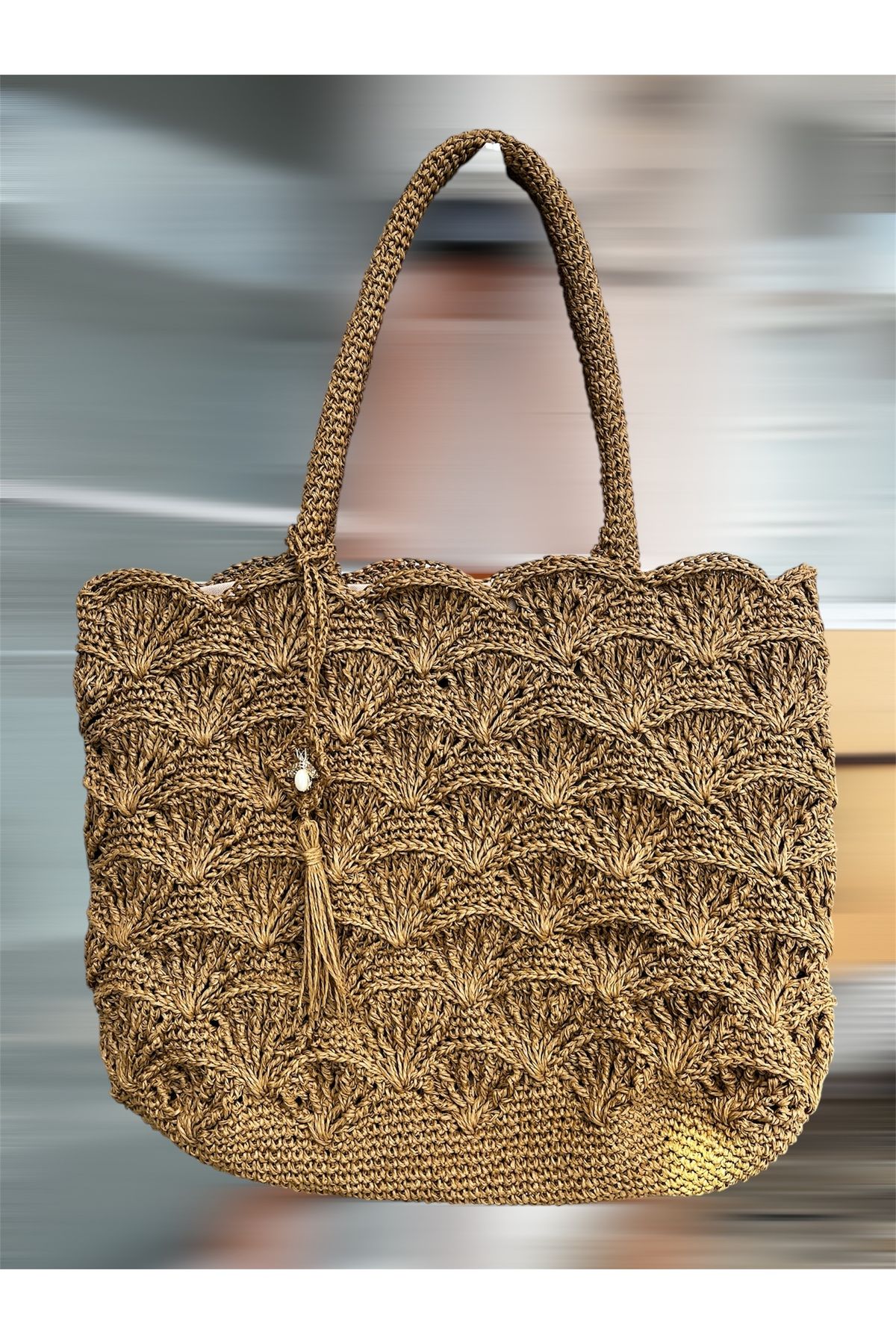 shop Hasır çanta heybe çanta shopper çanta kağıt ip çanta