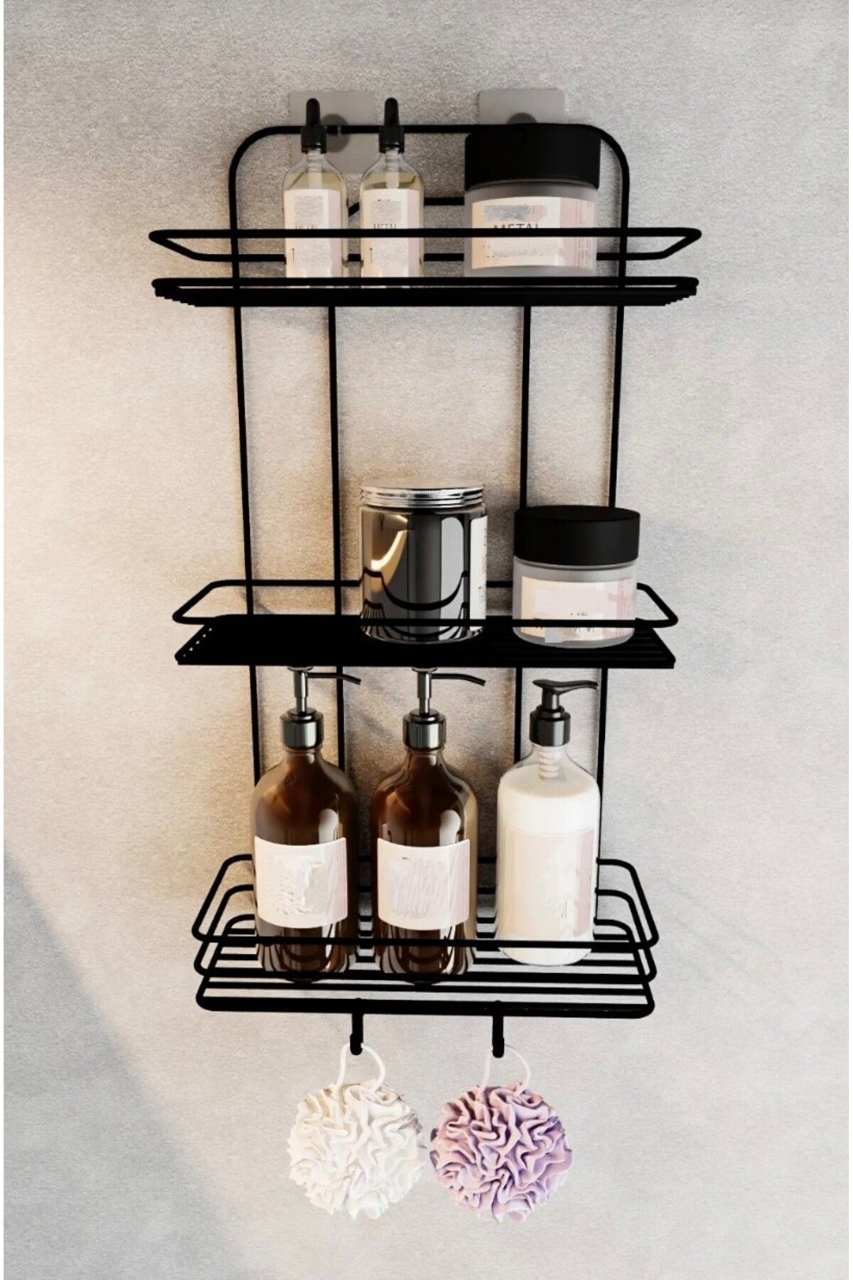 Stor "Suya Dayanıklı Banyo Organizer – Yapıştır & Rahatla!"