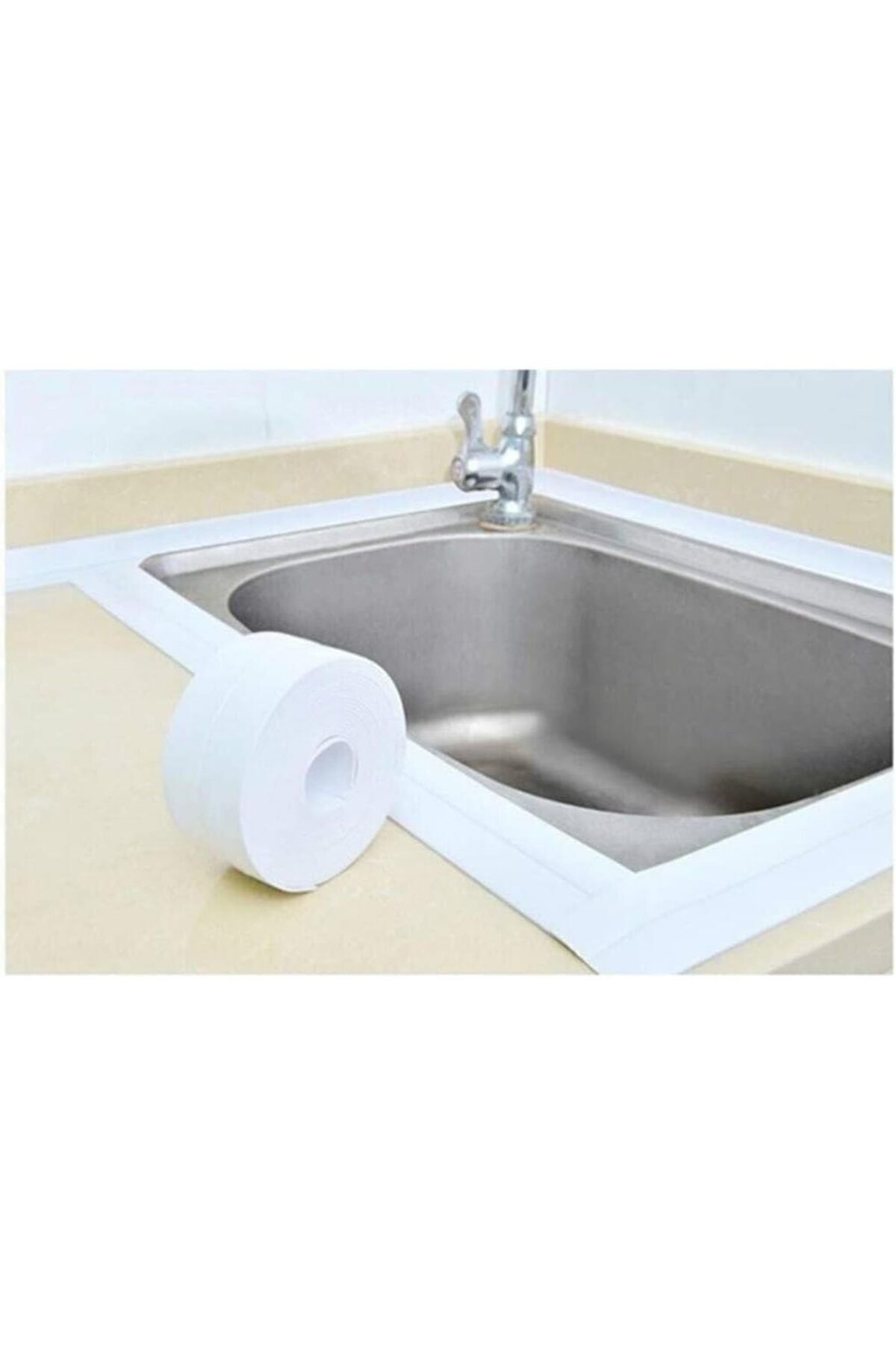 KDROĞLU plamystical Concept Sızdırmazlık Lavabo Bandı Banyo Mutfak Lavabo Küvet Duş Teknesi Pencere Su