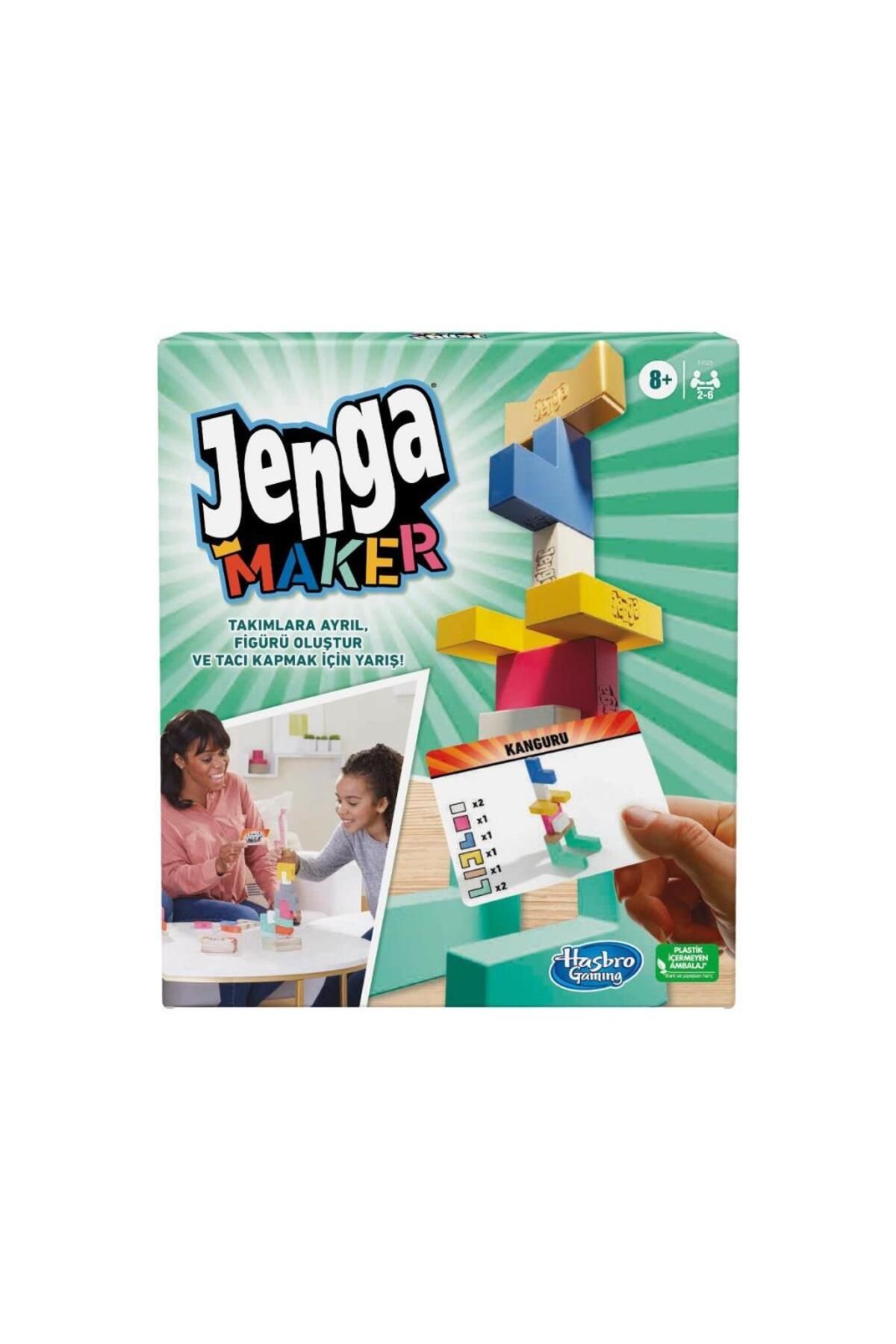 Shop58 F4528 Hasbro Gaming - Jenga Maker +8 yaş