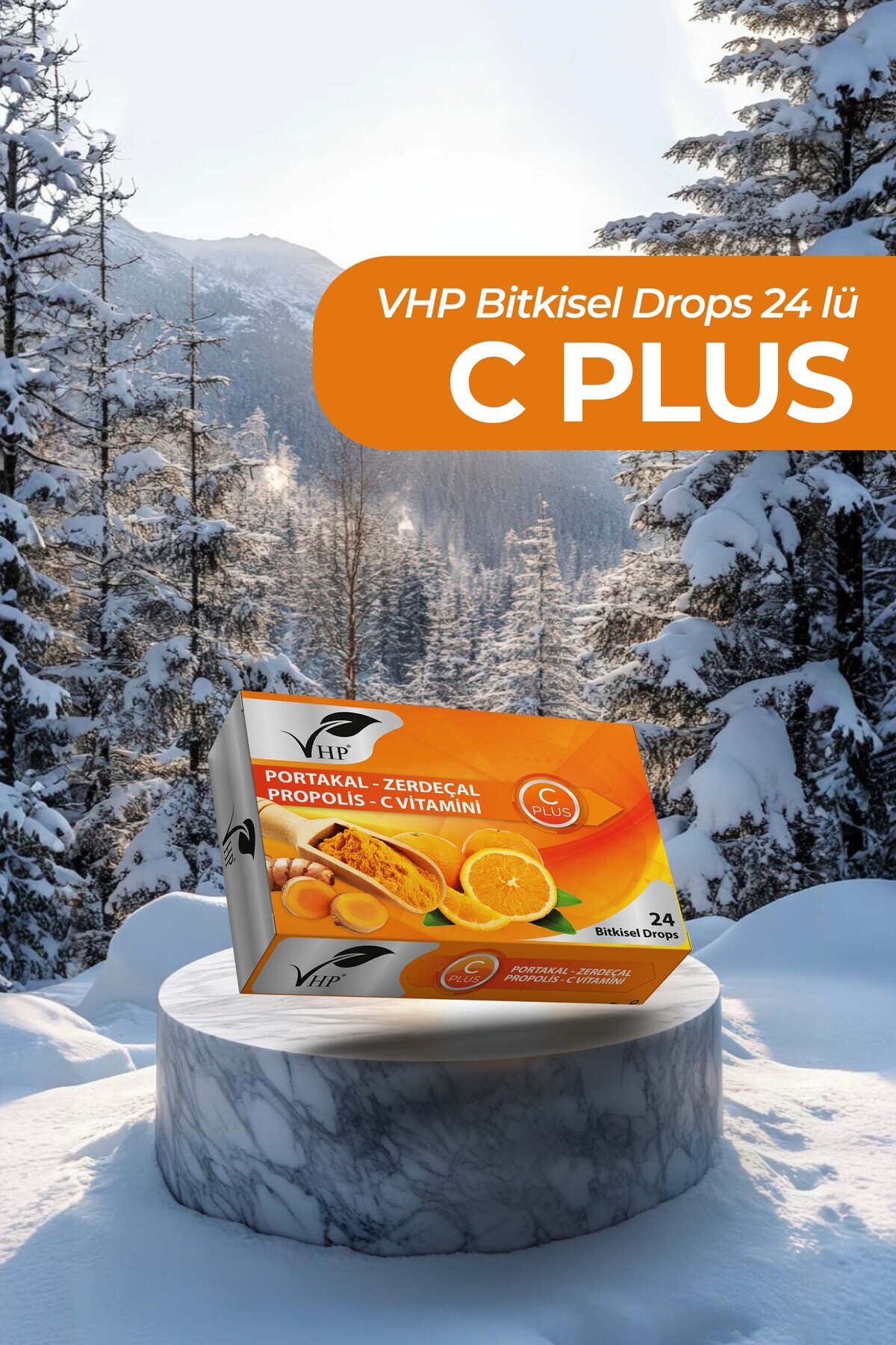 VHP Portakal Zencefil Bitkisel Drops 60 gr - Fiyatı