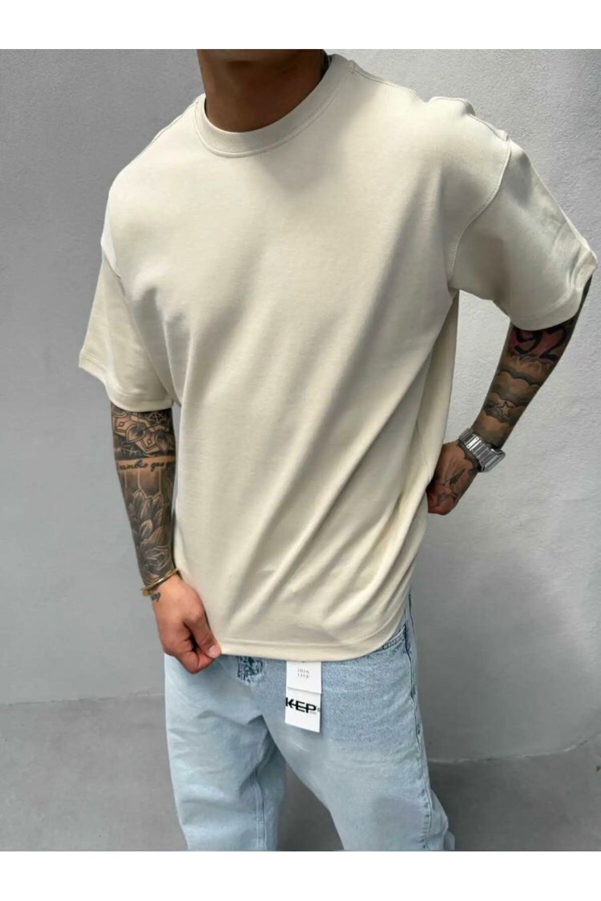 BAGGY Kalın Kumaş Oversize T-Shirt