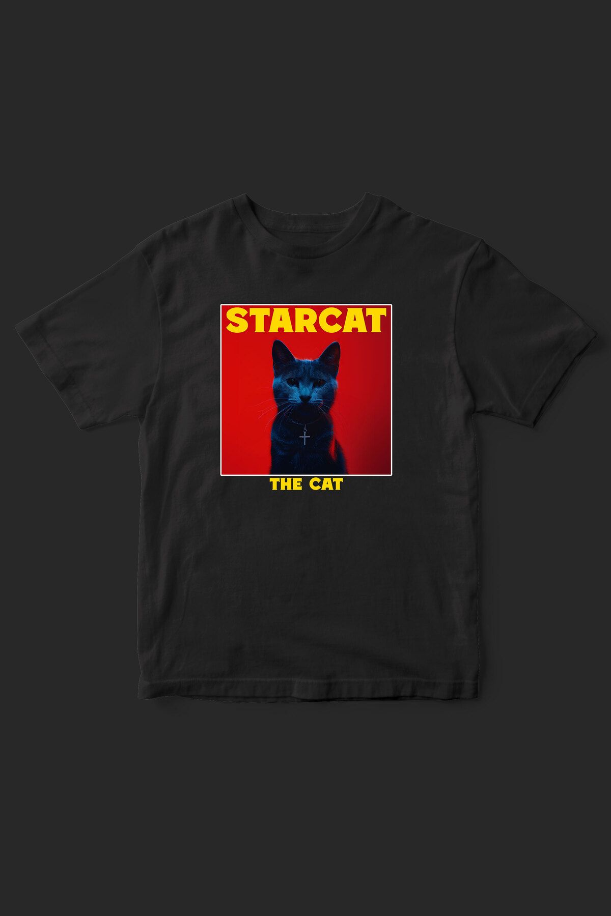 beloved.co starcat baskılı t-shirt