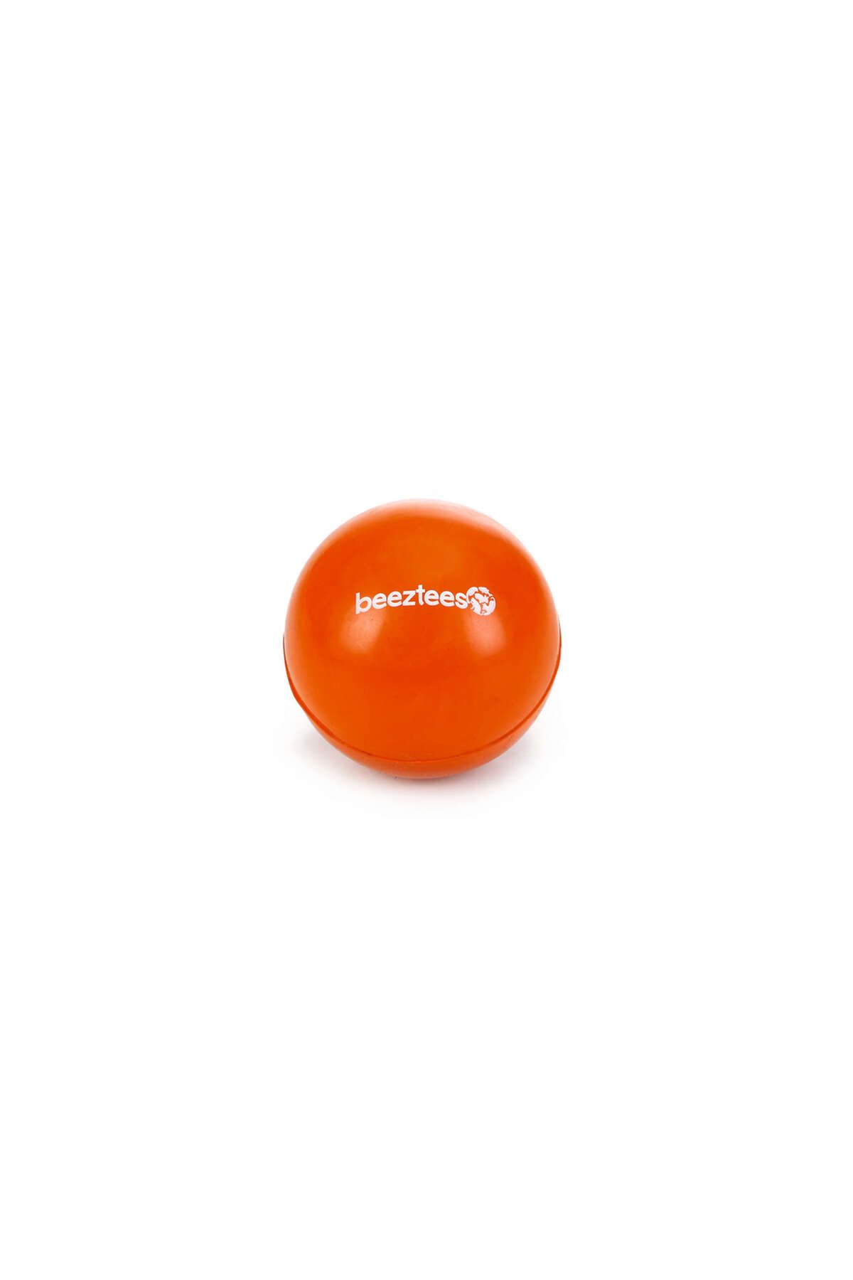 Beeztees Köpek Oyuncağı, Dolu Top, Kauçuk, Turuncu, 6,5cm GLSTD
