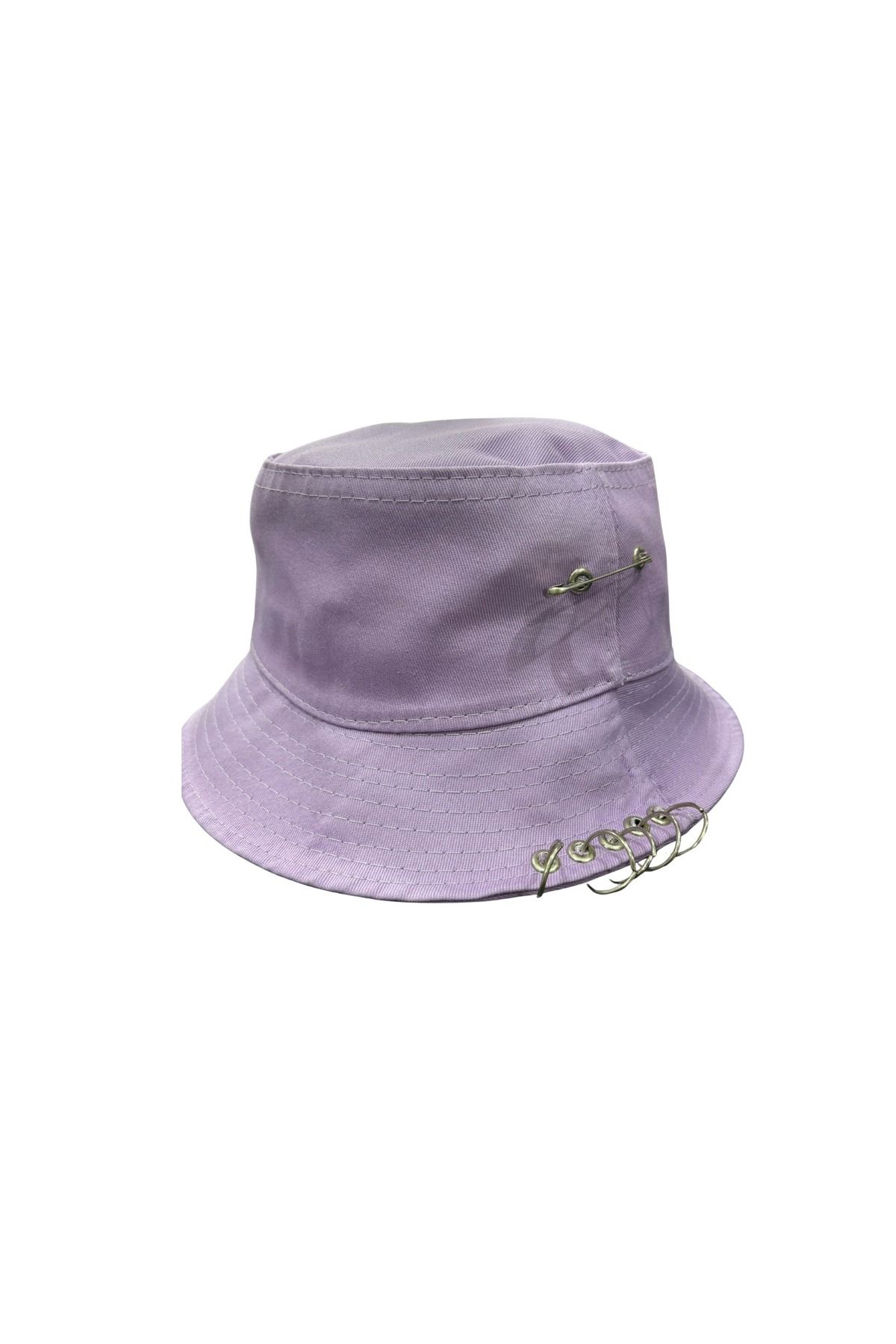 Bijutek Unisex 5 Halka Piercingli Bermuda Şapka