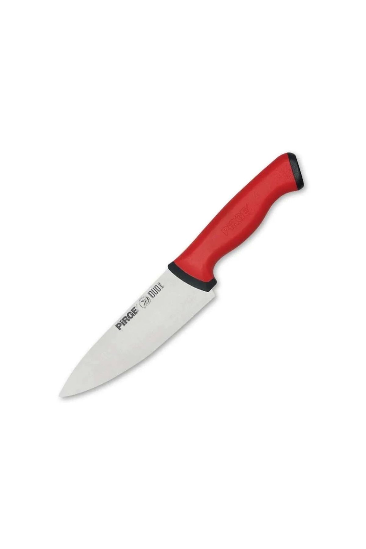YNT İthalat 34159 Duo Şef Bıçağı 16 Cm - Kırmızı Kaymaz Sap