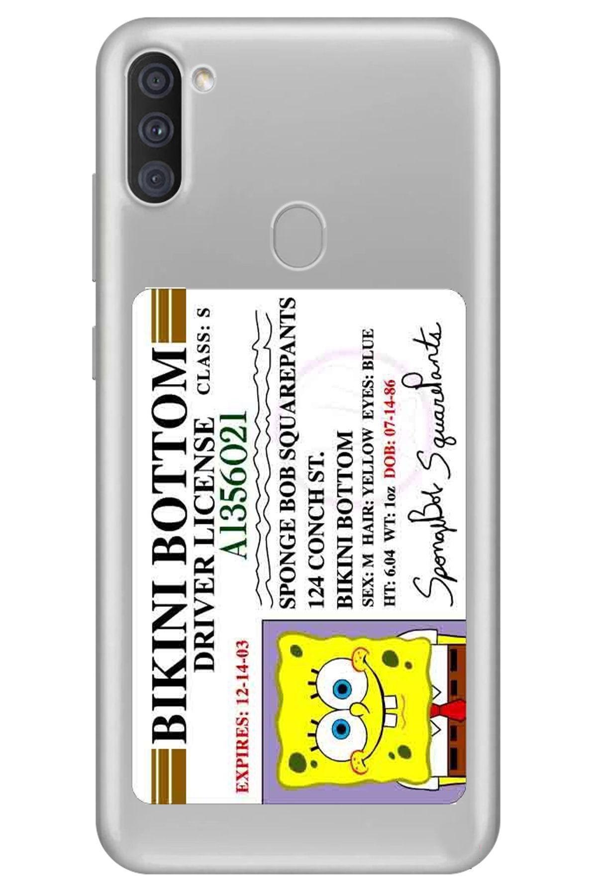 WANNA PROTECT Samsung M11 Şeffaf Driver Desenli Silikon Telefon Kılıfı