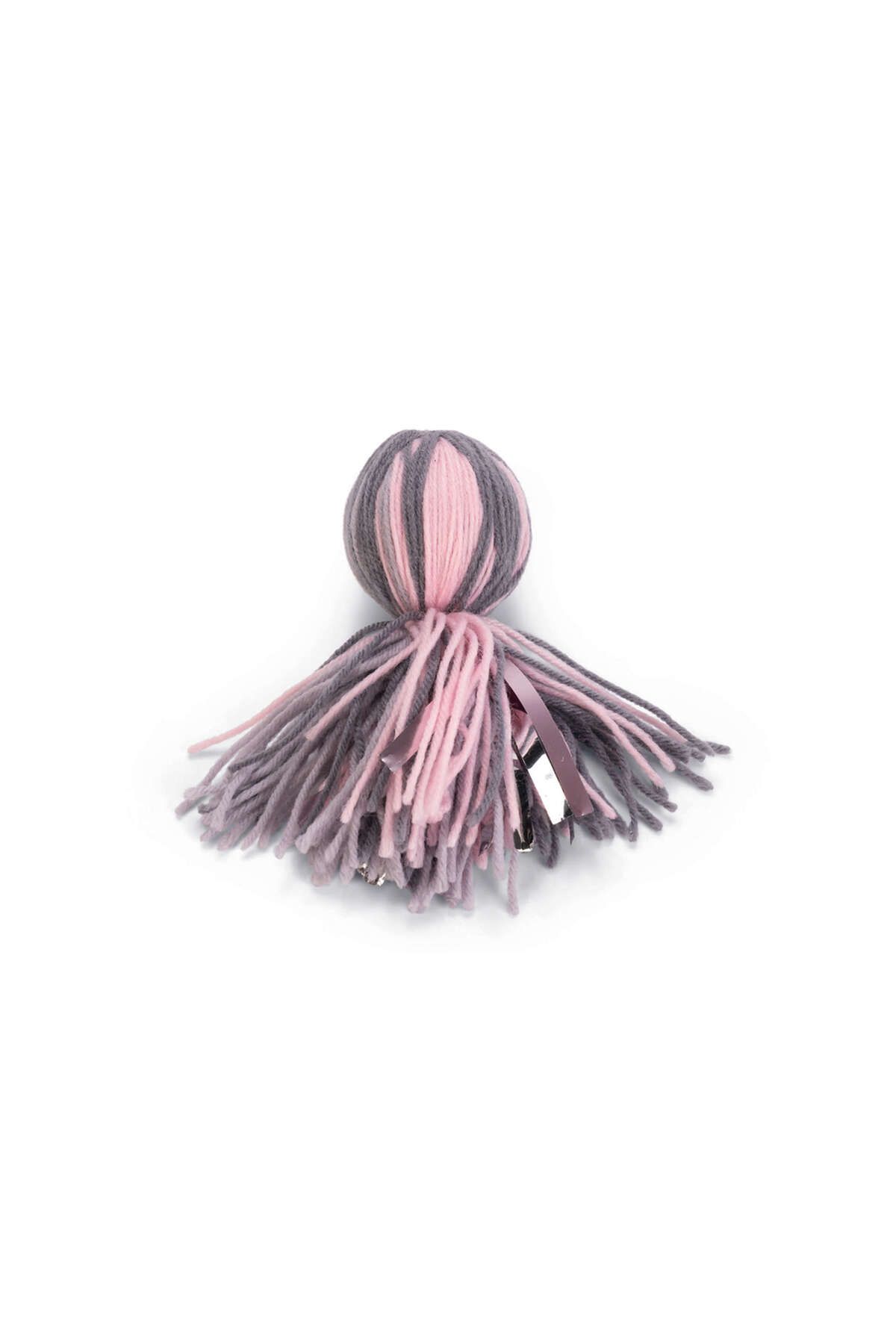 Beeztees Kedi Oyuncağı, Ahtapot, Yün ve Kurdela, Pembe ve Gri, 15x5x5cm GLSTD