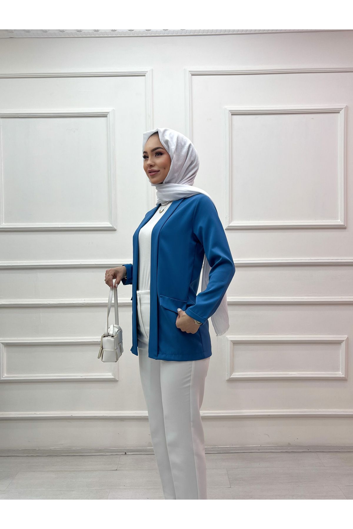 MODA 42 KATLAMA KOL CEP DETAY CEKET