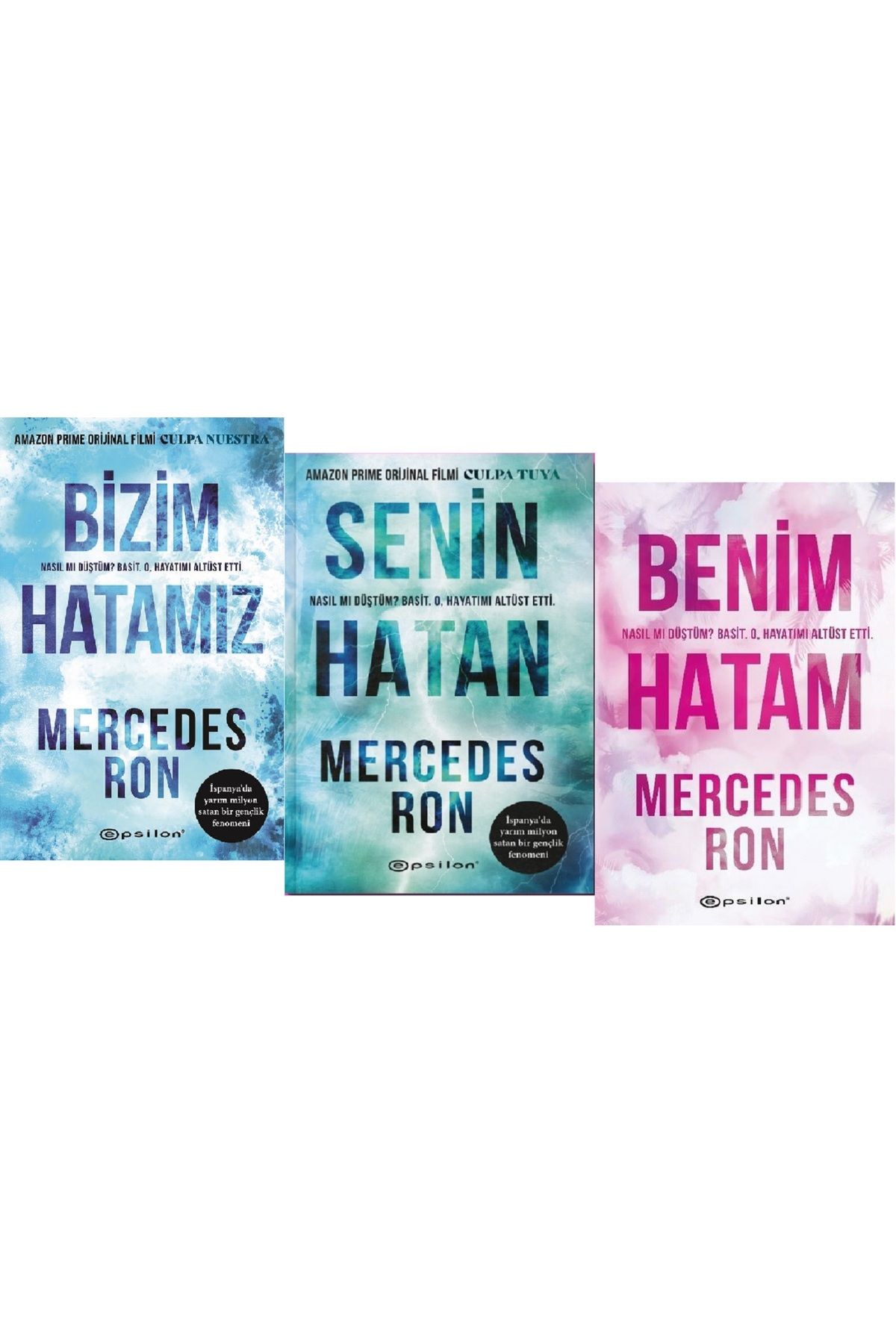 Epsilon Yayınevi Bizim Hatamız + Senin Hatan + Benim Hatam / 3 Kitap Set