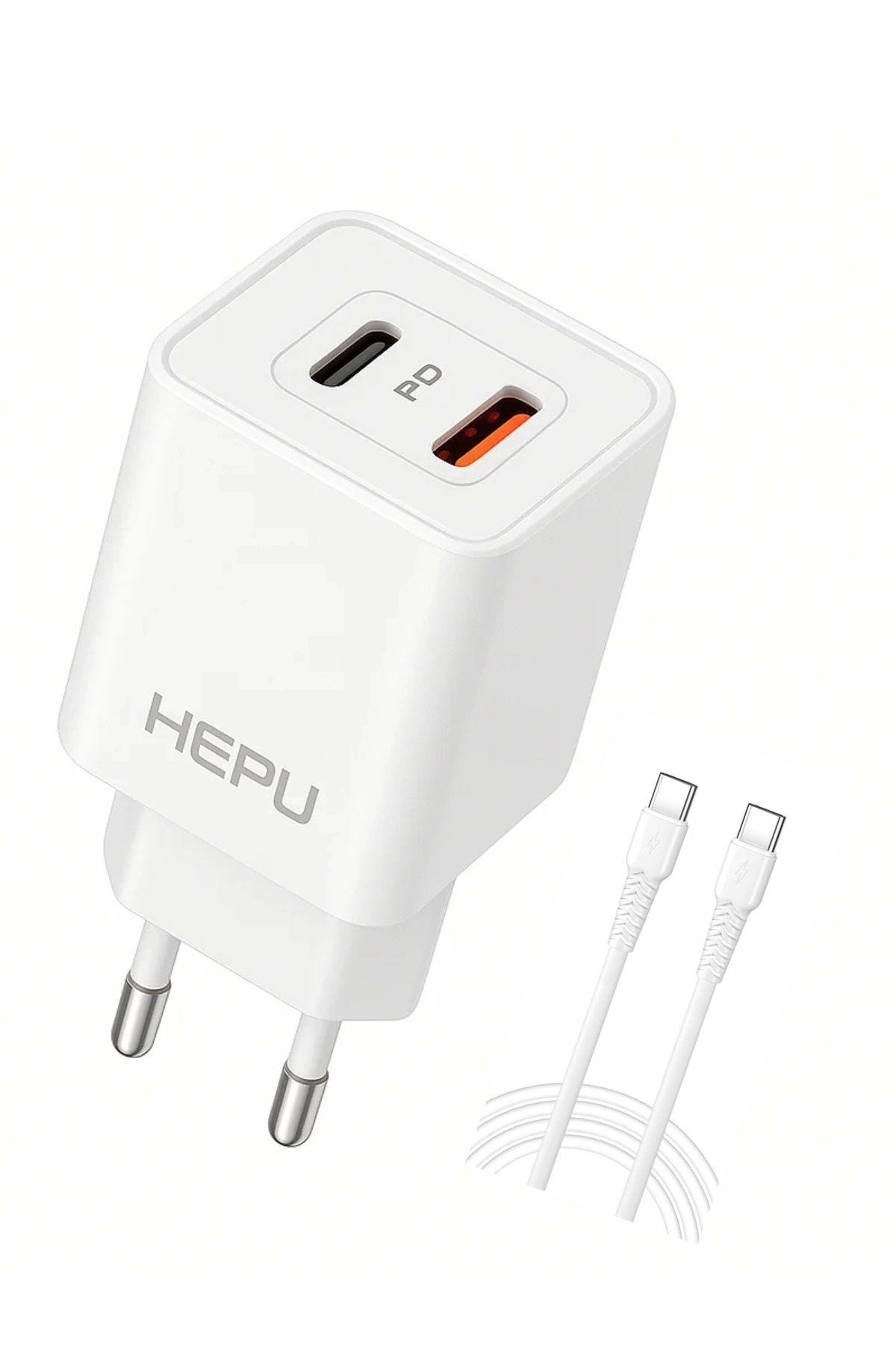 Blackbird Game Center Yeni Nesil GAN 35W Type-C USB-C PD + USB QC Hızlı Şarj Adaptörü Hepu HP-C39