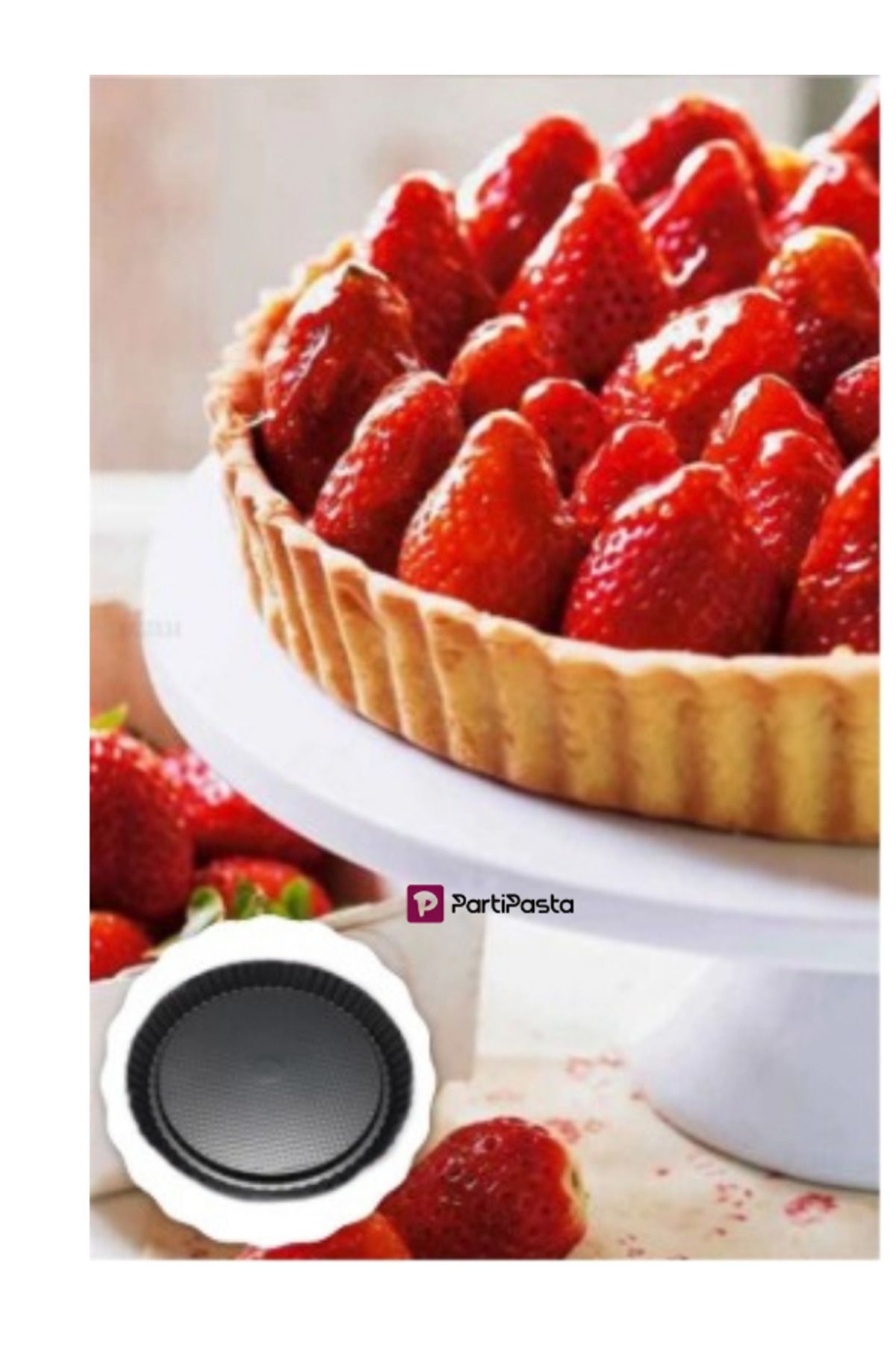 Tinky Winky Oluklu Tart Kalıbı