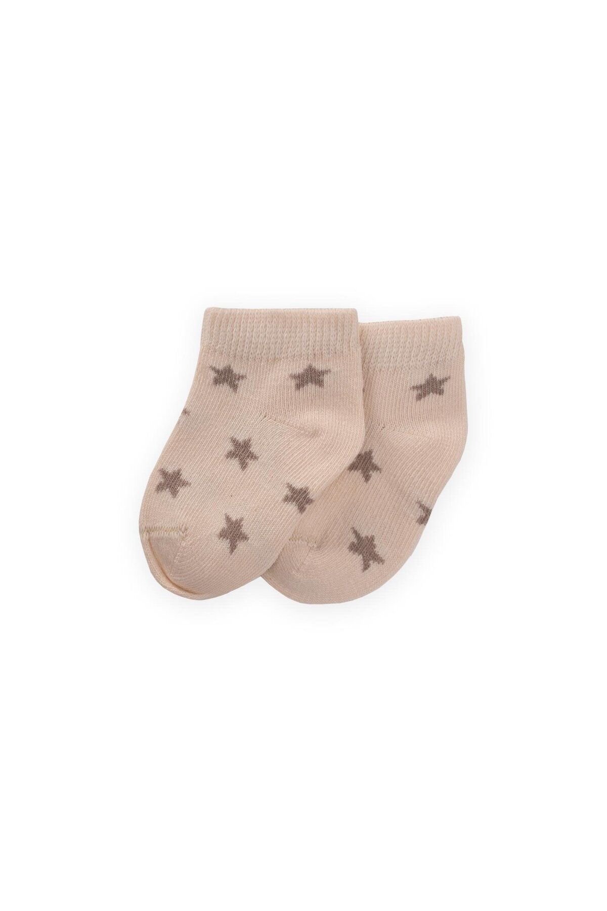 Cigit Ciorapi Pentru Bebelusi Cu Model De Stele 0-4 Ani Nisip Masculin - 12–24 months