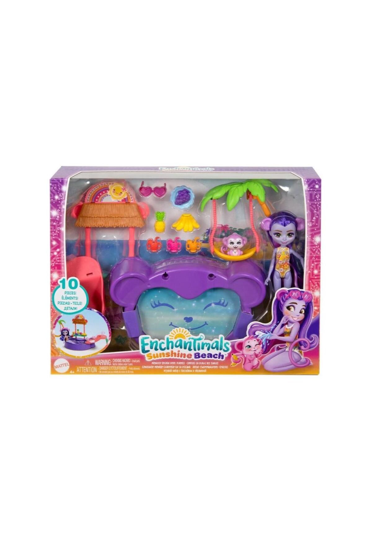 Shop58 Nessiworld HTW73 Enchantimals Eğlenceli Havuz Partisi Oyun Seti
