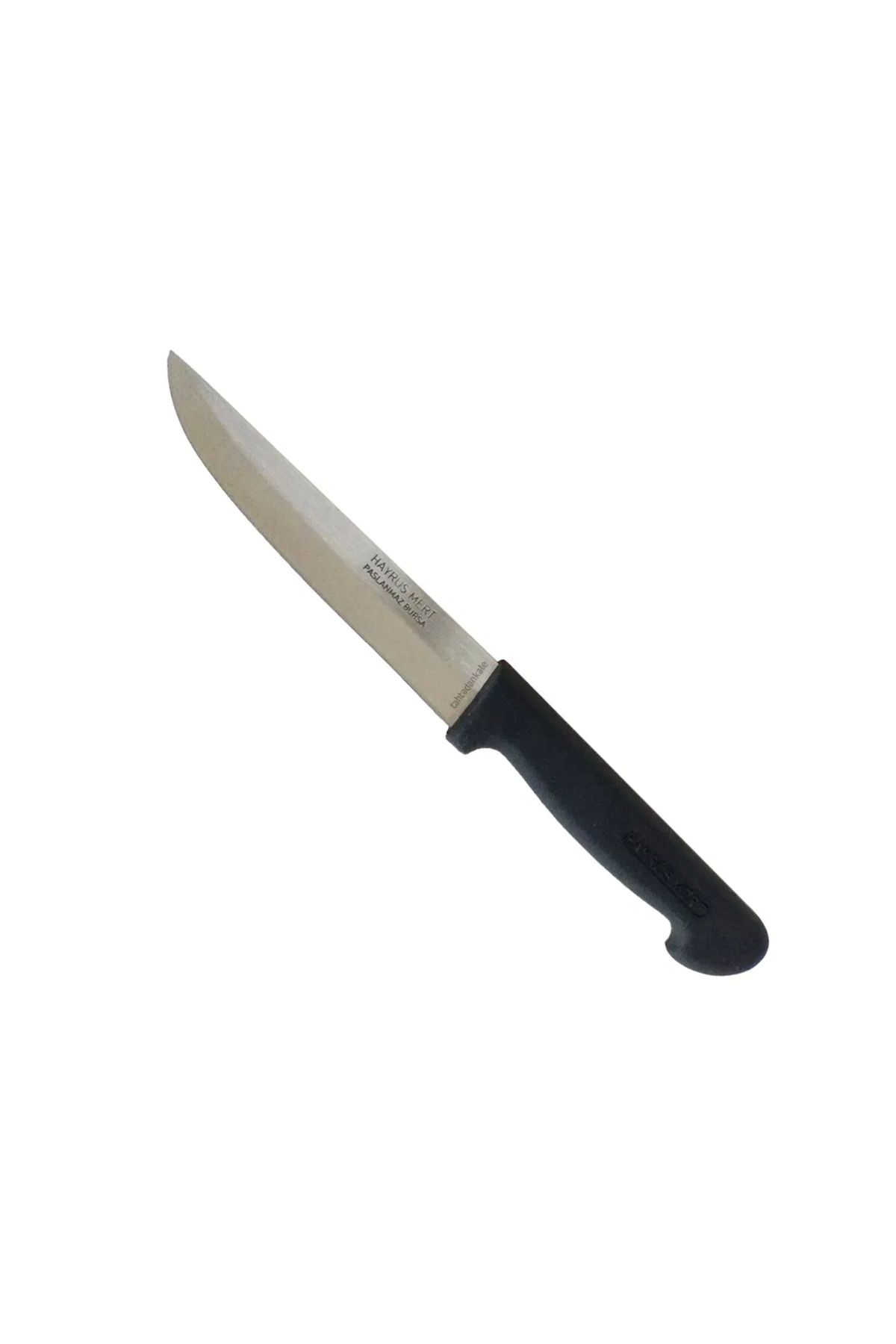 YNT İthalat Paslanmaz Bursa Mutfak, Ekmek Bıçağı 12 Cm, Plastik Sap