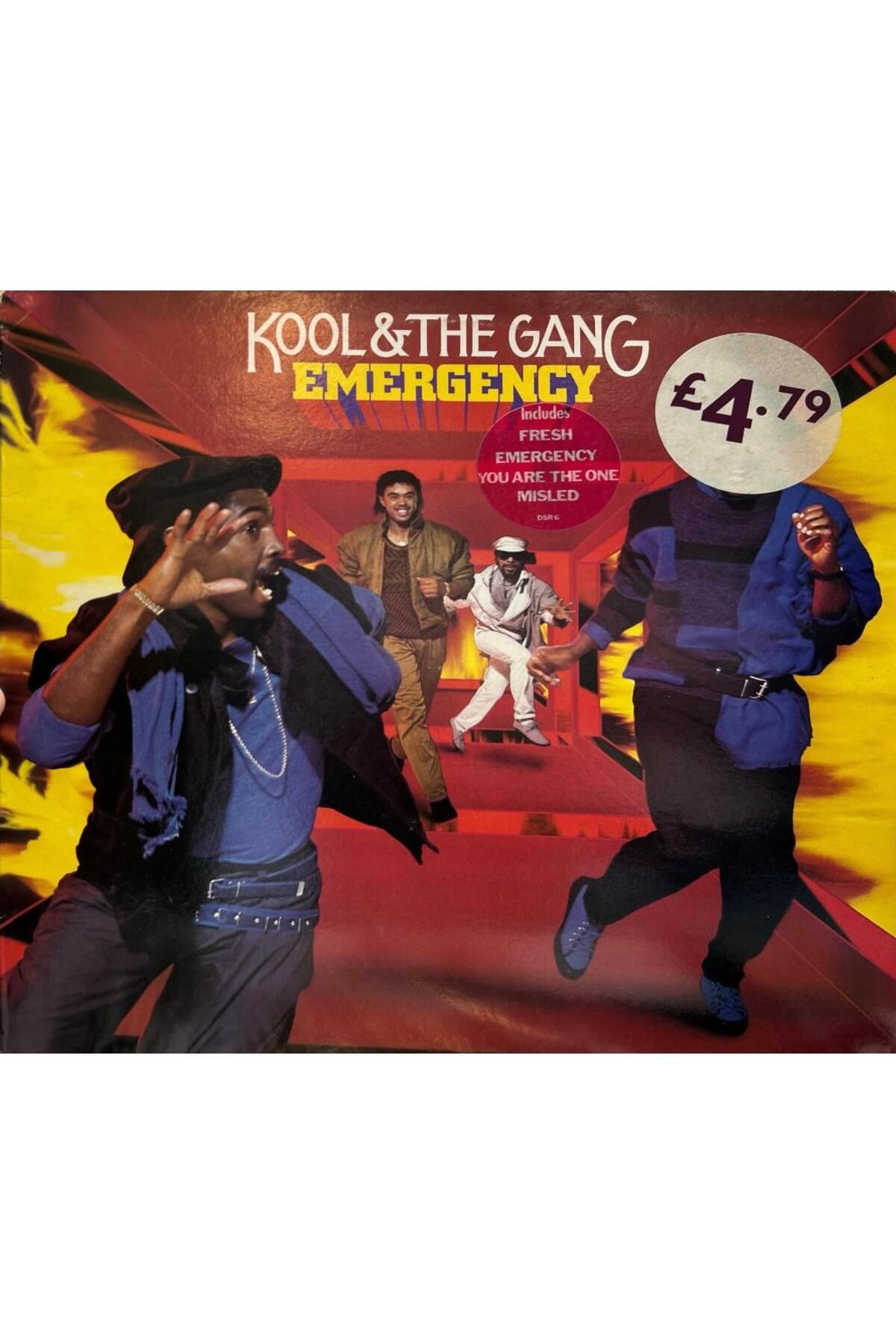 Kadıköy Plak Kulübü Kool & The Gang – Emergency - Fresh bu albümde 1984 BASKI LP