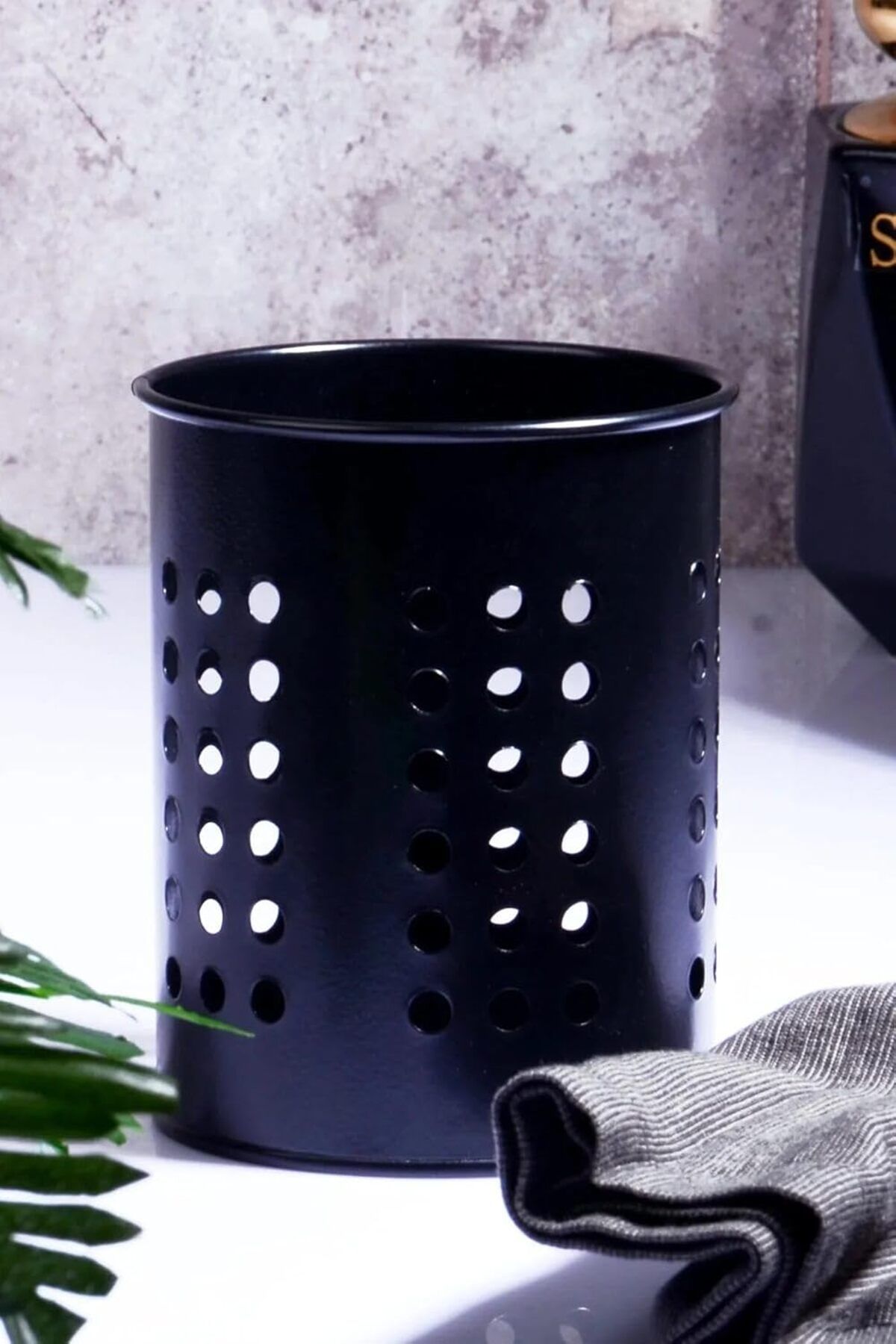 DERİK Derik Kitchen Metal Siyah Kaşıklık siyah 30 x 34 YENİ 1122015