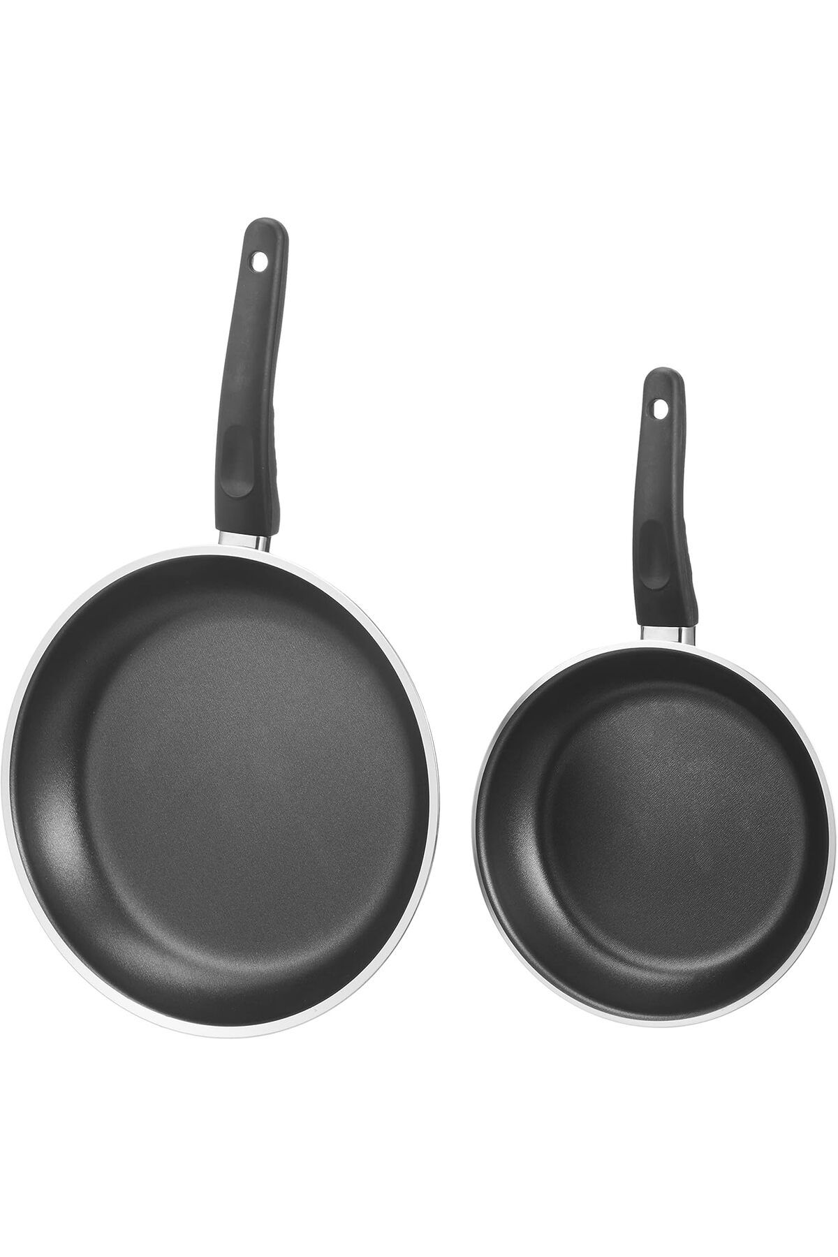 DERİK Derik Kavalkad – Frying Pan set of 2 Black, siyah YENİ 1122015