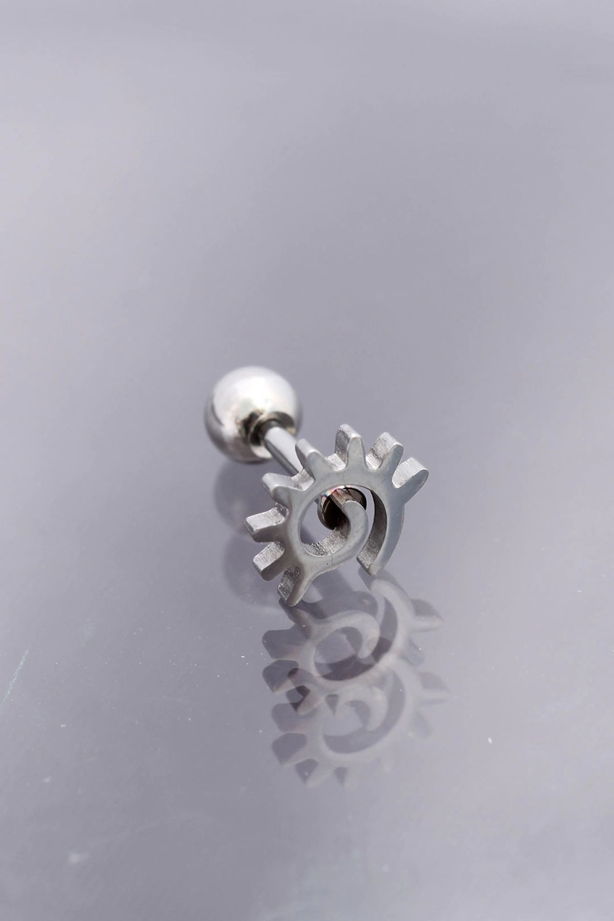 Clariss Güneş Model 316L Cerrahi Çelik Piercing