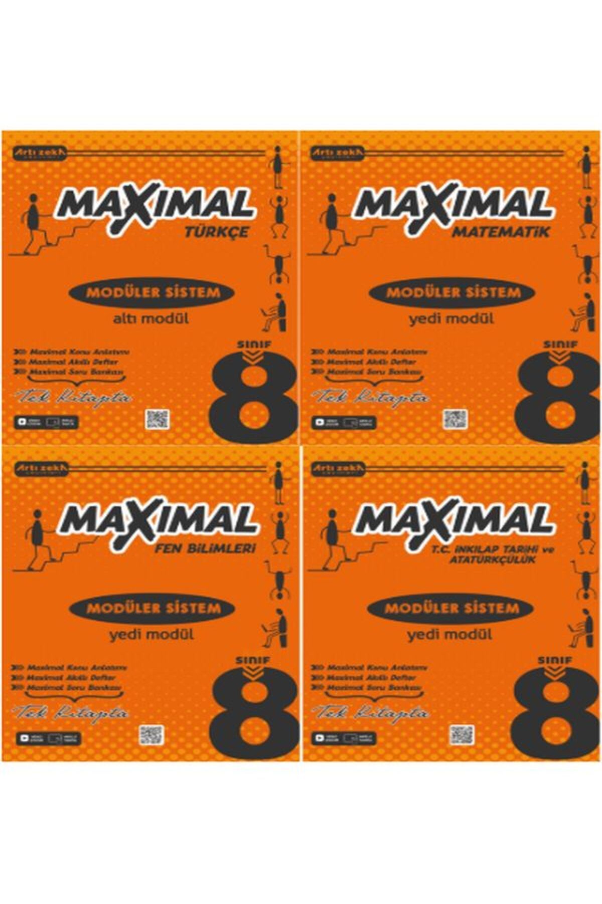Artı Zeka Yayınları 8 Sınıf Maximal Modüler SET