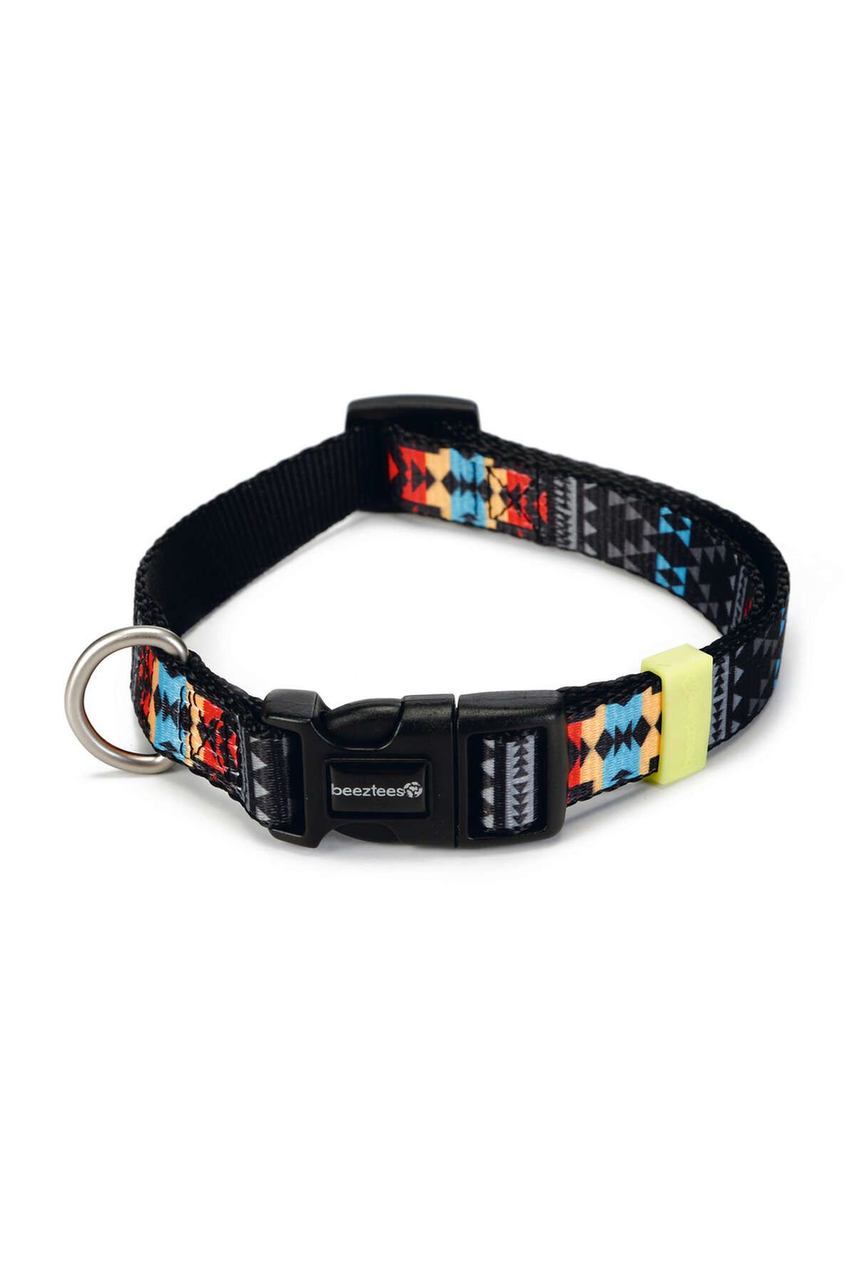 Beeztees Köpek Boyun Tasması, Renkli Desenli, 48-70cm, 25mm GLSTD
