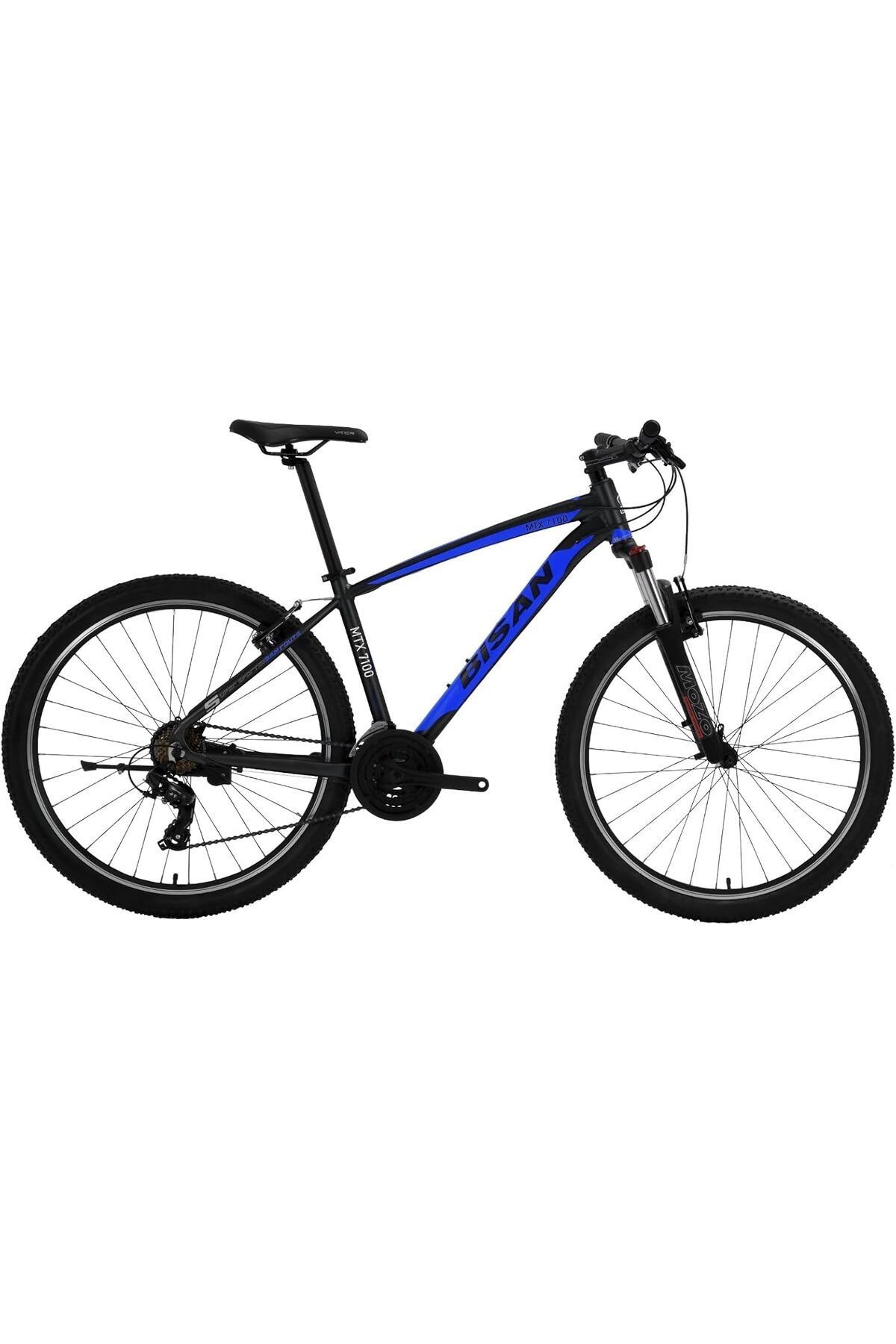 Bisan BİSAN MTX 7100 DAĞ BİSİKLETİ SİYAH MAVİ 29 JANT 17-43CM 21 VİTES BLC