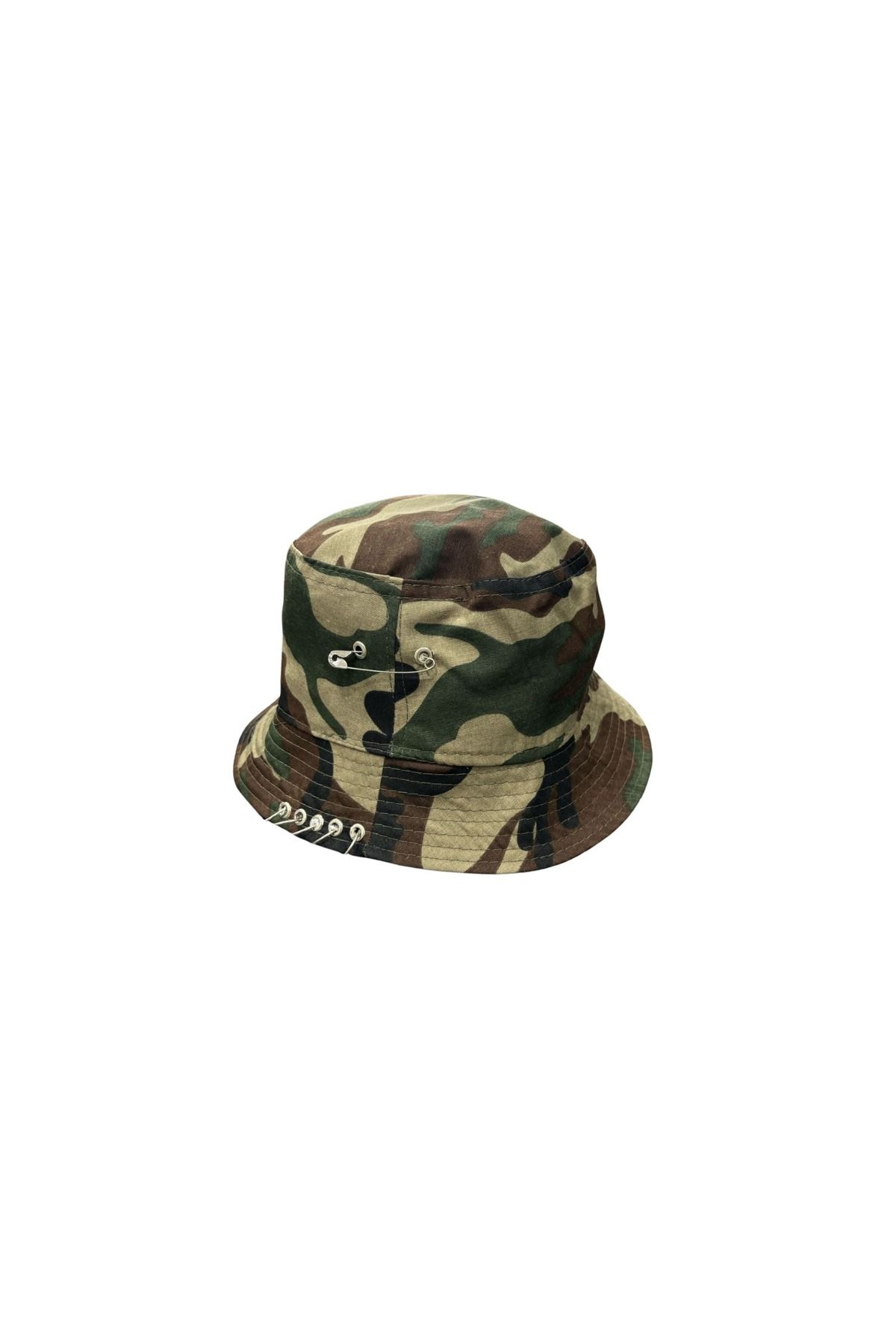 Bijutek Unisex 5 Halka Piercingli Bermuda Şapka