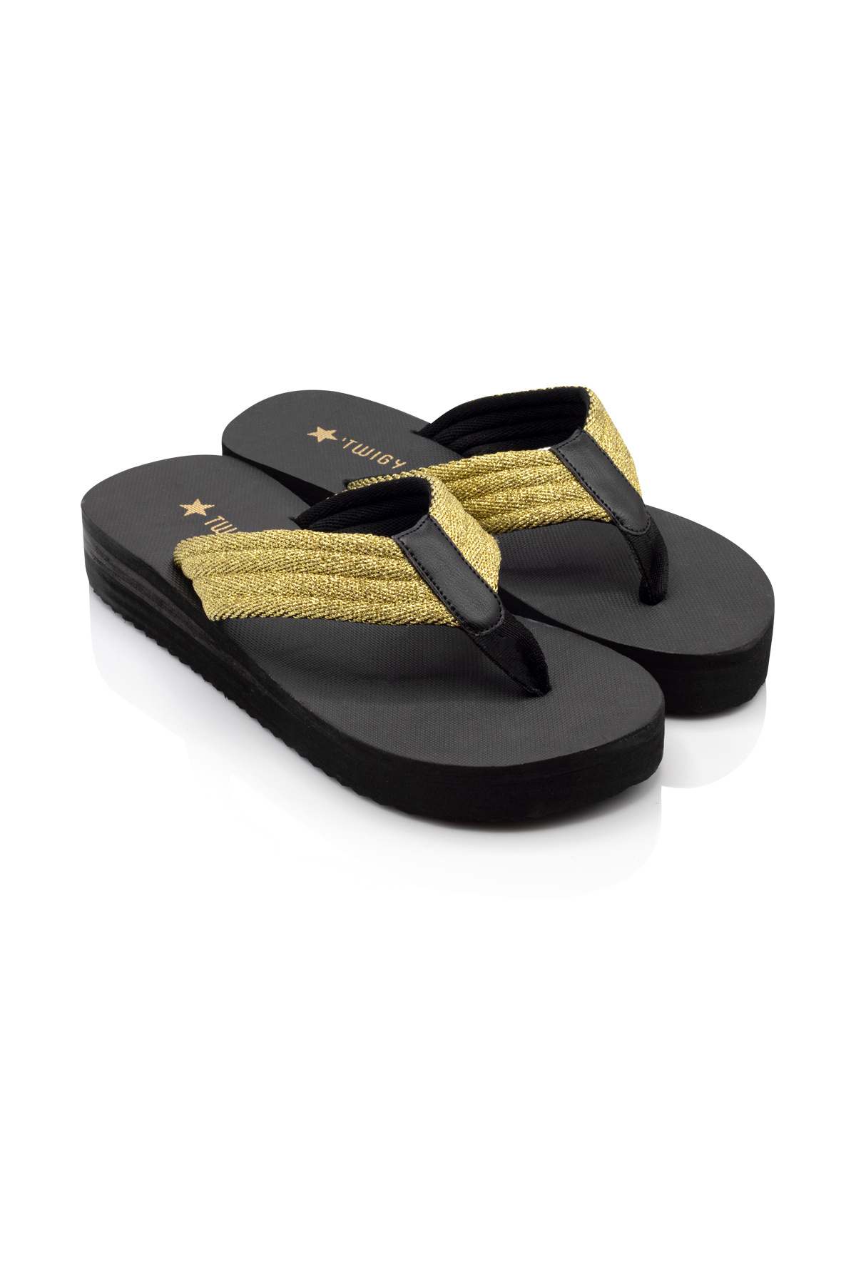 Twigy-Angelina Women's Slippers Gold 35/40 1