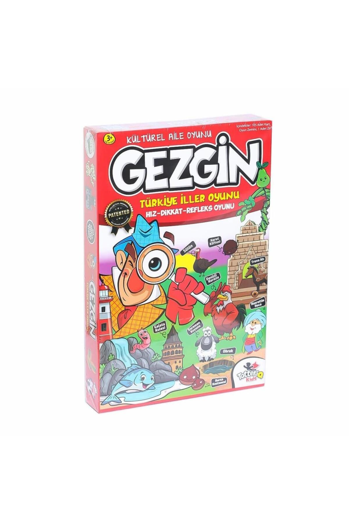 Shop58 Nessiworld 2290 Gezgin Türkiye İller Oyunu -Tottreiq