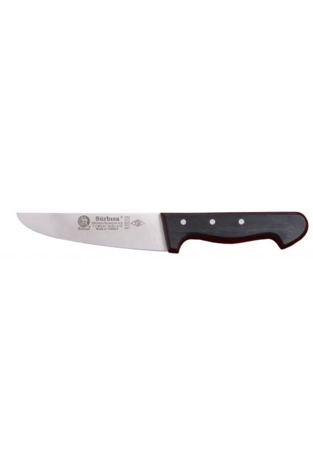 YNT İthalat 61010 - Sürmene Kasap Deri Yüzme Bıçağı 14 Cm