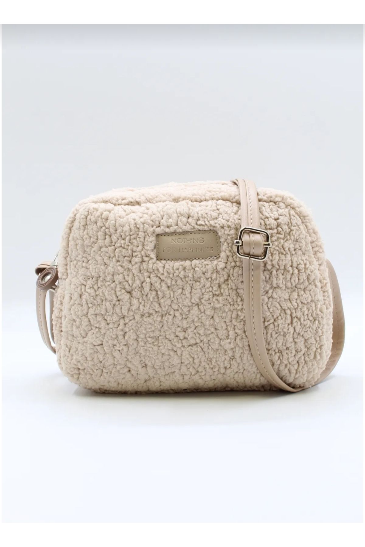 MORMEYDAN Kürklü Peluş Mini Urban Çapraz Omuz Çanta