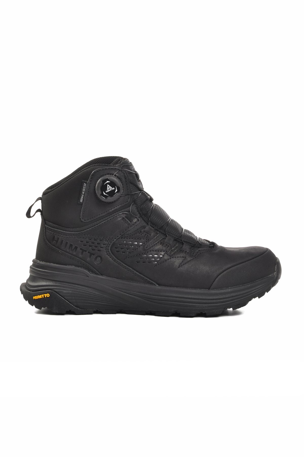 HUMTTO Siyah Hakiki Deri Trekking Outdoor Bot
