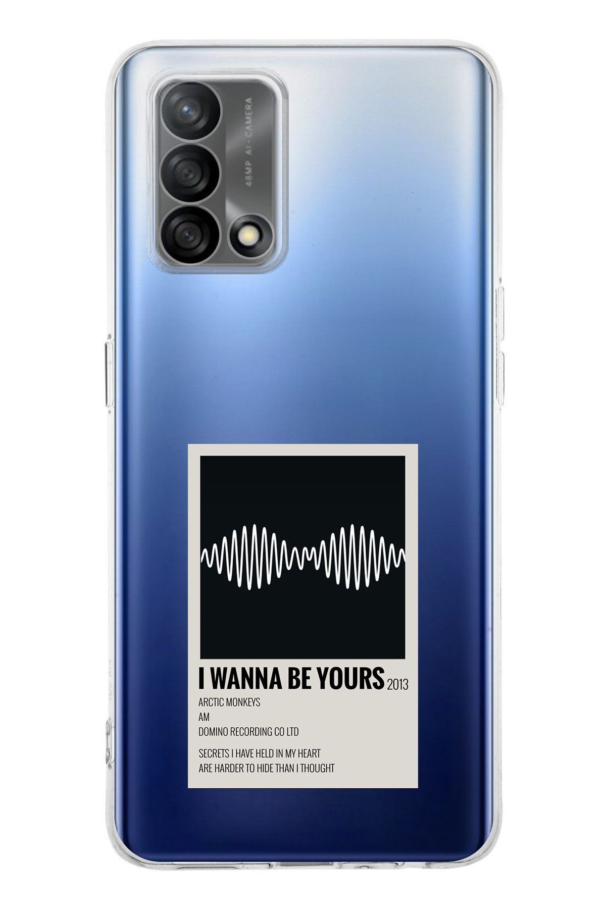 TechTree OPPO A74 Uyumlu I Wanna Be Yours Şeffaf Silikon Kılıf