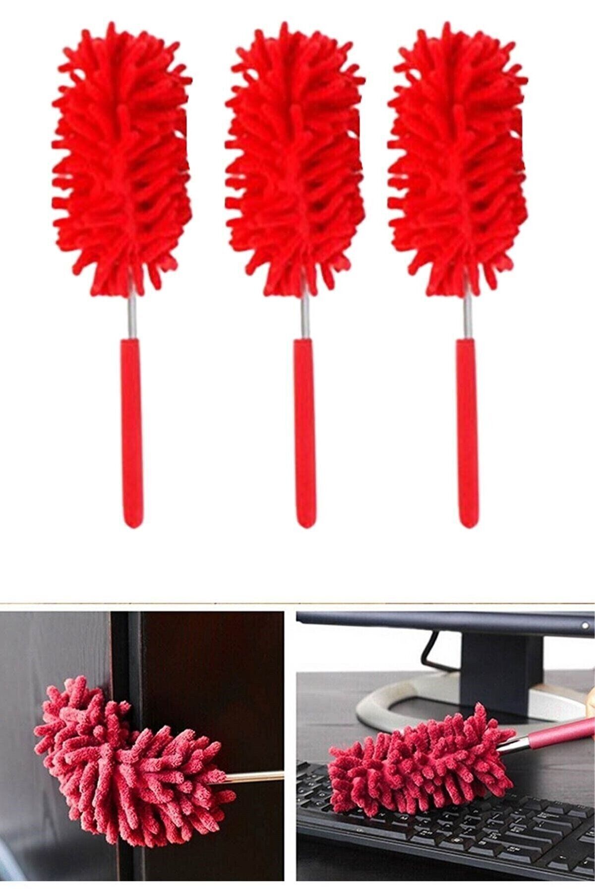 Emperium Mikrofiber Başlıklı TeleskobikToz Alma Püskülü Duster - Büyük Boy (5122)