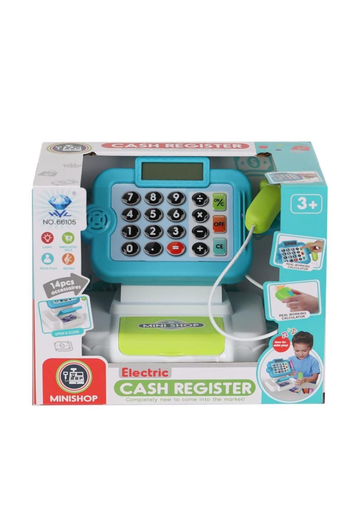 Shop58 Nessiworld 66105 Sesli ve Işıklı Yazar Kasa -Prestij Oyuncak