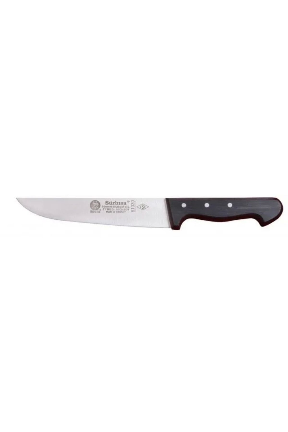 YNT İthalat 61030 - Sürmene Kasap Bıçağı 18,5 Cm - Kurban, Doğrama, Kesim