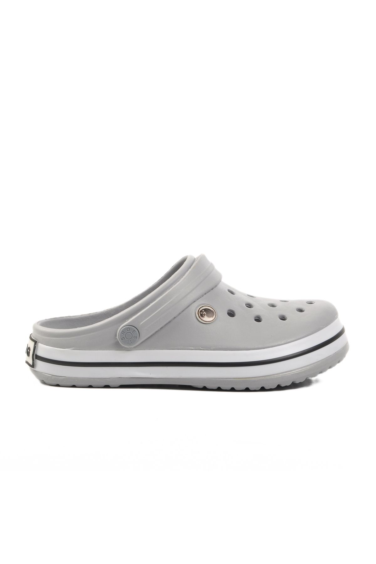 Aspor Buz Gri Unisex Sabo Terlik