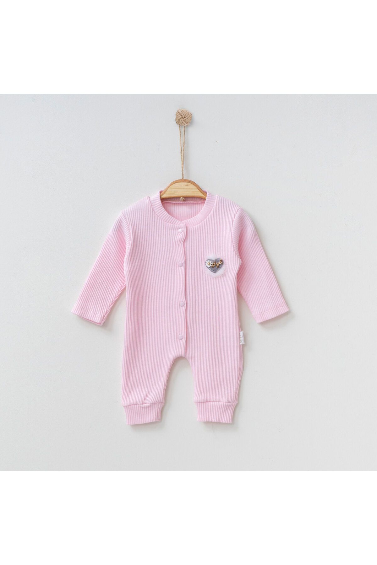 Bebeloji Baby Angel Bebek Tulum Uzun Kollu