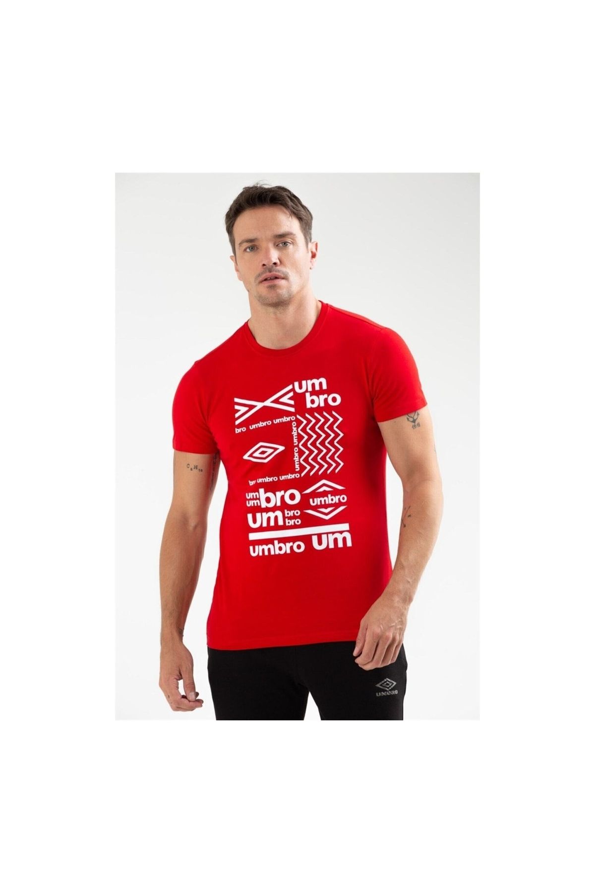 UMBRO Kırmızı Erkek Tişört Jax T Shirt