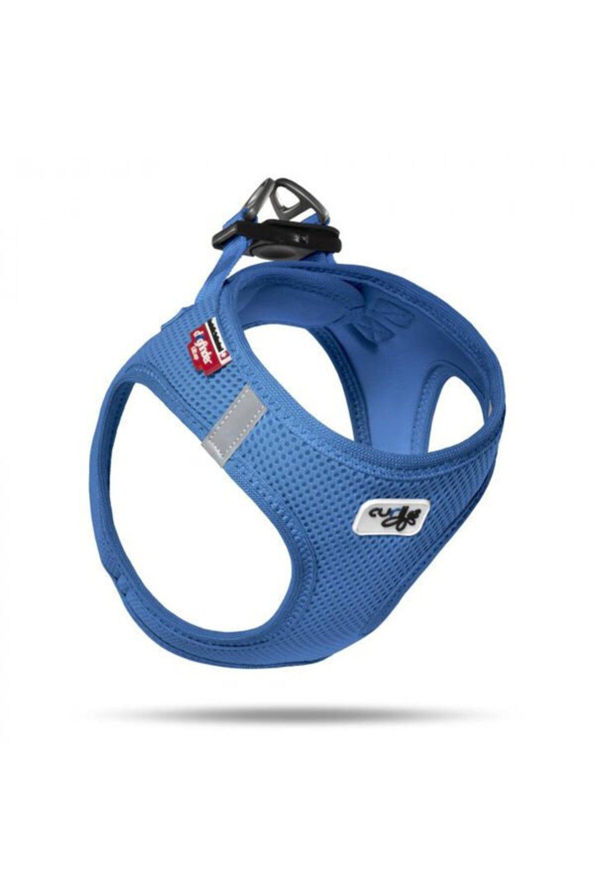 Orqinel Curli Vest Air-Mesh Köpek Göğüs Tasması Mavi Xxxsmall 26-30 Cm